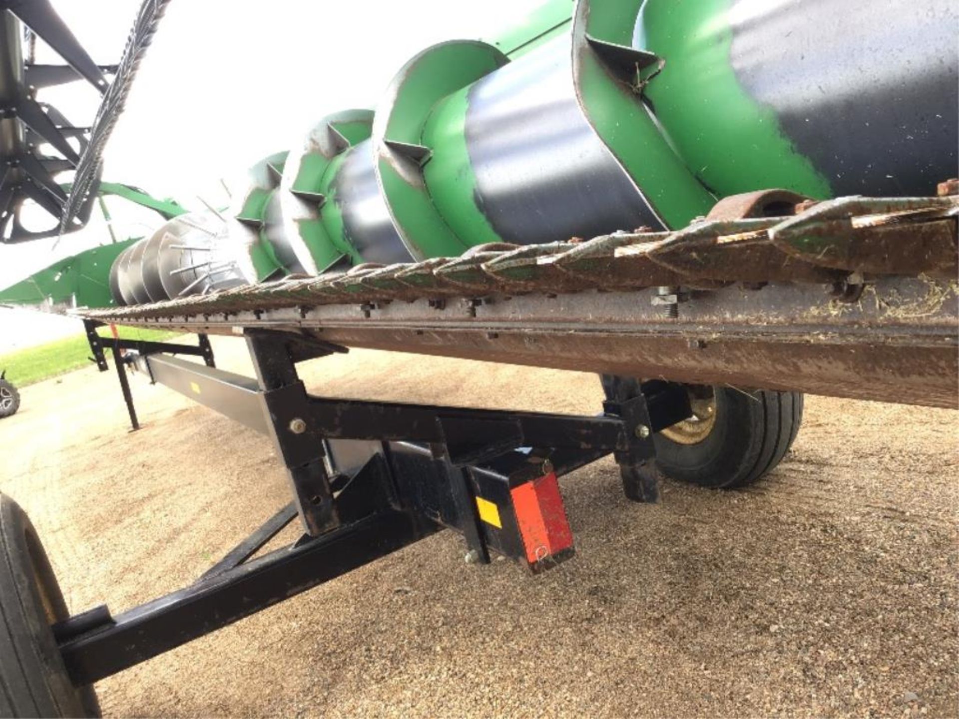 John Deere 925 Rigid Header Plastic Tines on P/U Reel. (Header Transport Sells Seperate) - Image 11 of 12