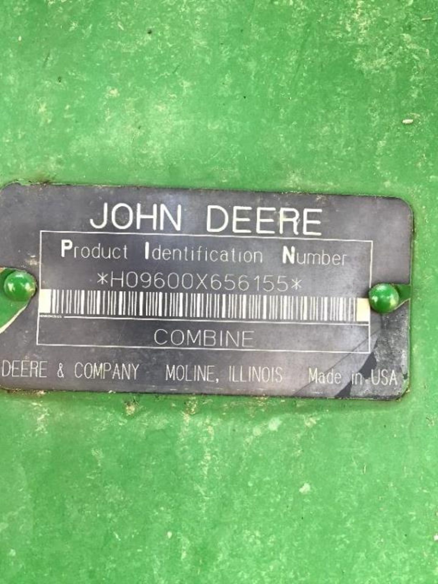 1994 John Deere 9600 Combine w/914 P/U Header Hyd 4wd Kit, Sunnybrook Cylinder, Fine Cut Chopper, - Image 16 of 23