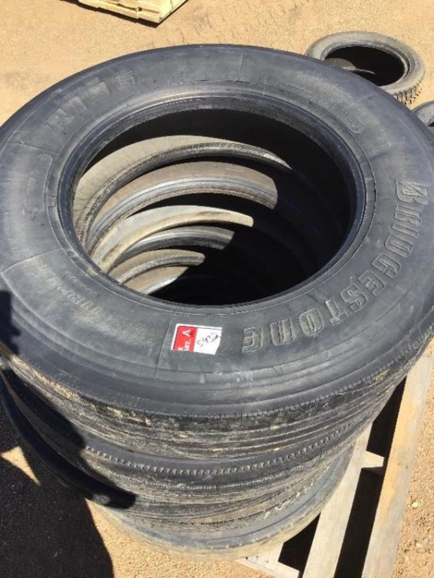 (4) 11R24.5 Tires