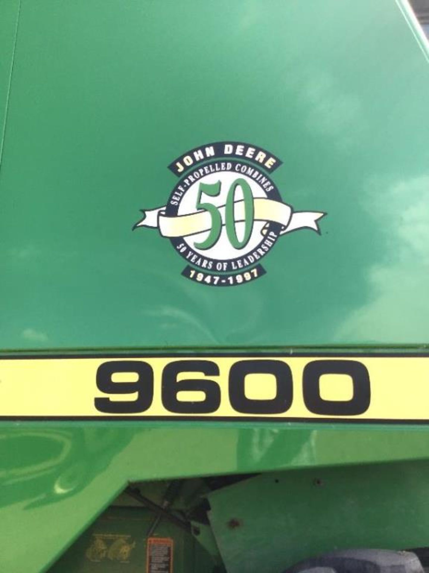 1997 9600 John Deere Combine w/914 P/U Header 5540 eng hrs, 3625 Threshing hrs, Hopper Topper, - Image 21 of 29