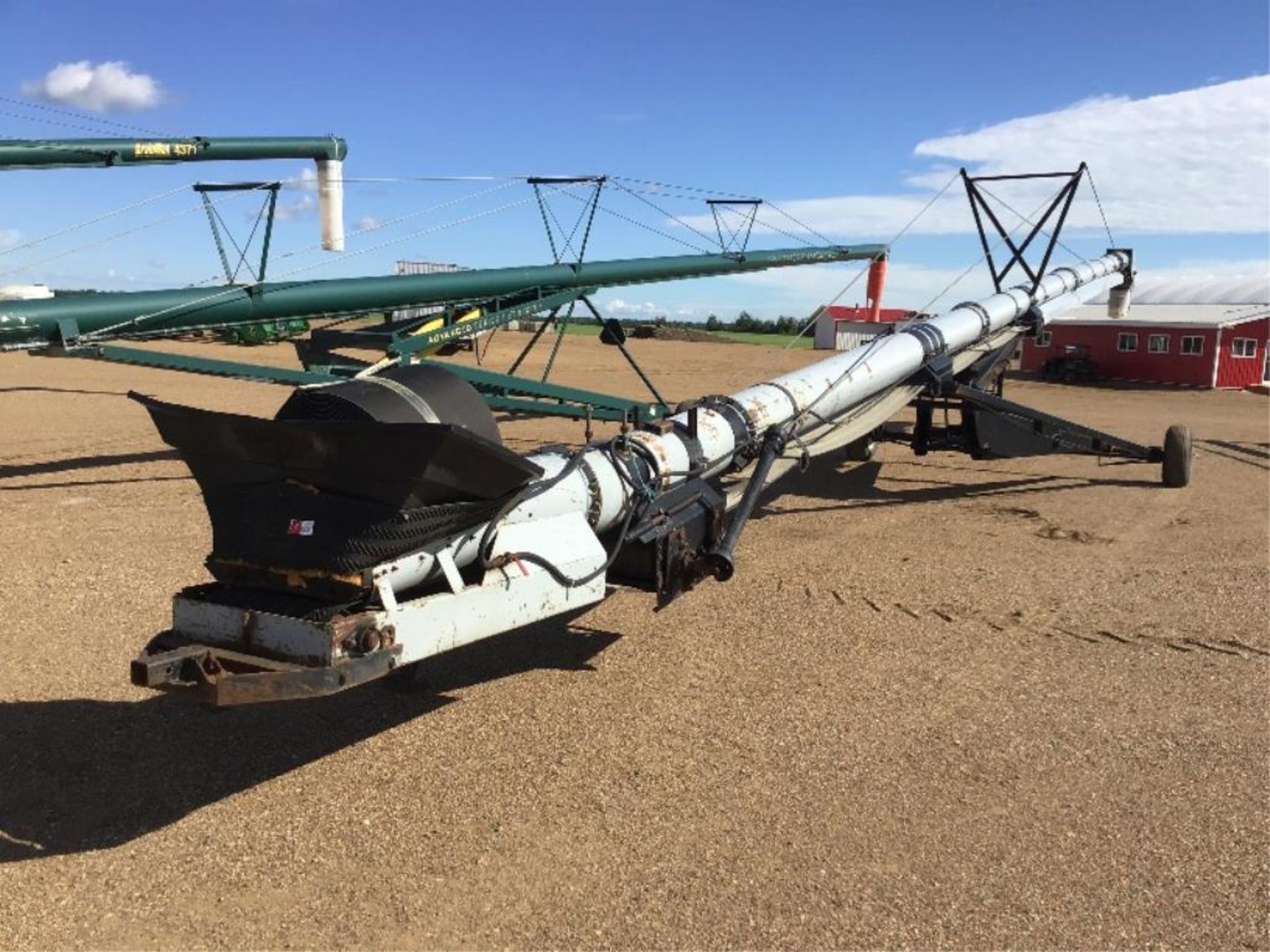 Convey All 14 X 65Ft PTO Drive Grain Conveyor s/n 7897874 540PTO, c/w Brand New Belt valued at $3, - Image 2 of 11