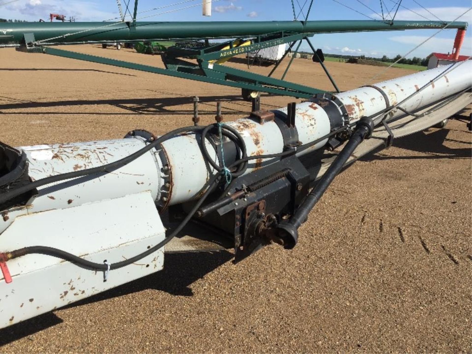Convey All 14 X 65Ft PTO Drive Grain Conveyor s/n 7897874 540PTO, c/w Brand New Belt valued at $3, - Image 3 of 11
