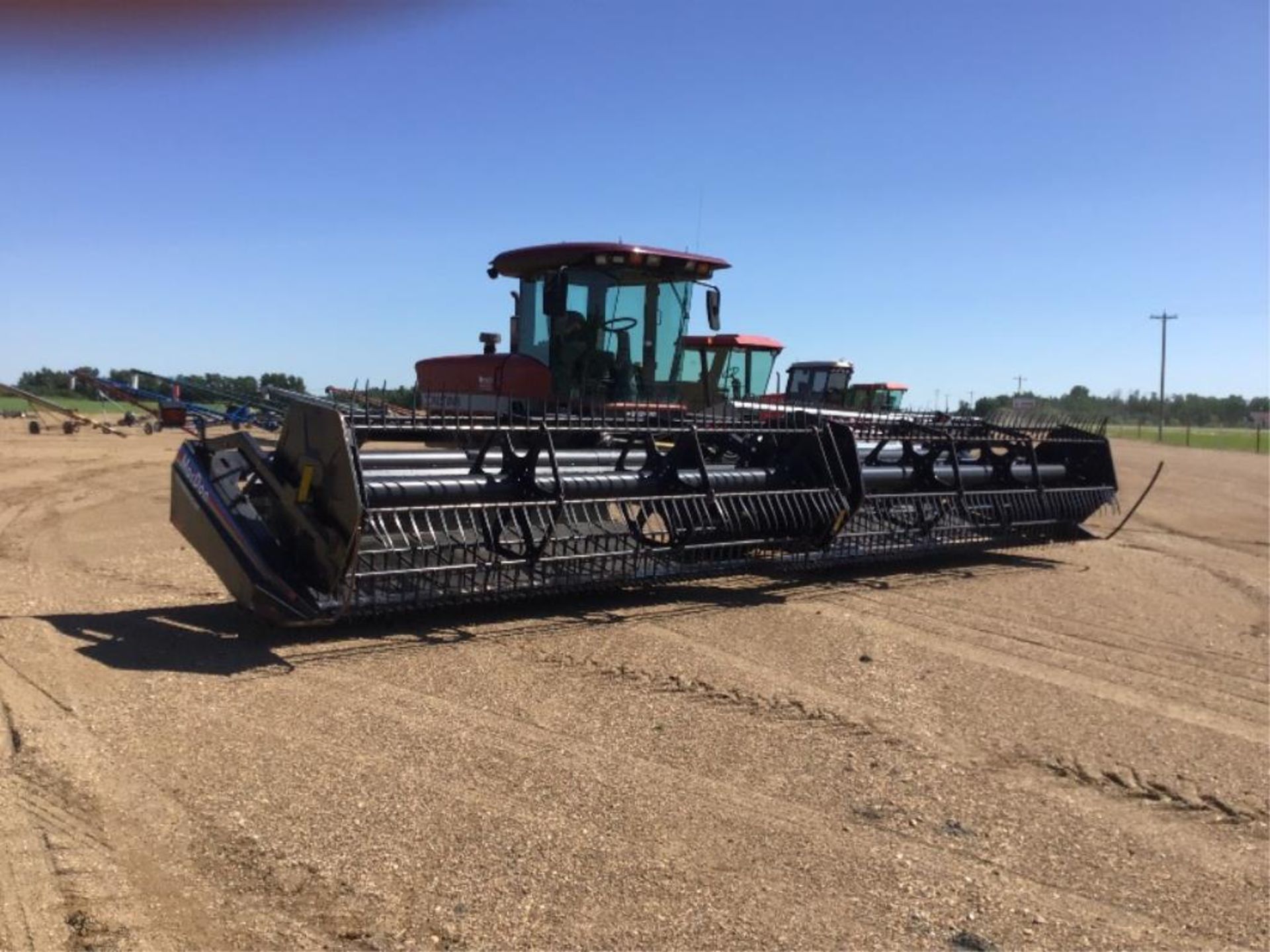 2003 Westward 9350 30Ft SP Swather w/ 972 MacDon Harvest Header New Batteries, 2-spd Trans, May need - Image 2 of 15