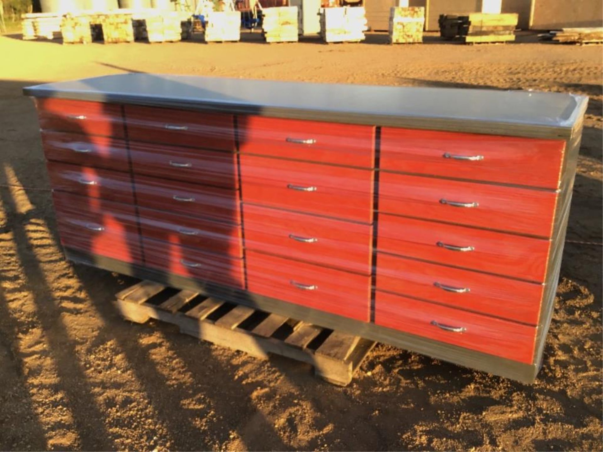 18-Drawer Shop Cabinet (Unused)