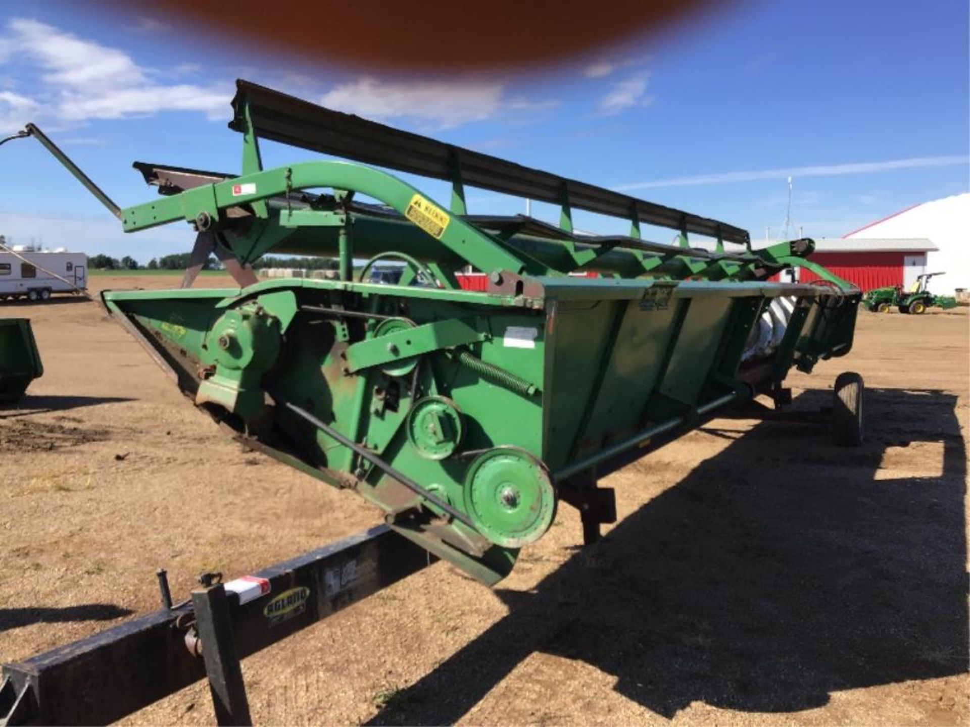 230 John Deere Rigid Header w/Batt Reel 30ft (header Transport not selling) - Image 2 of 9