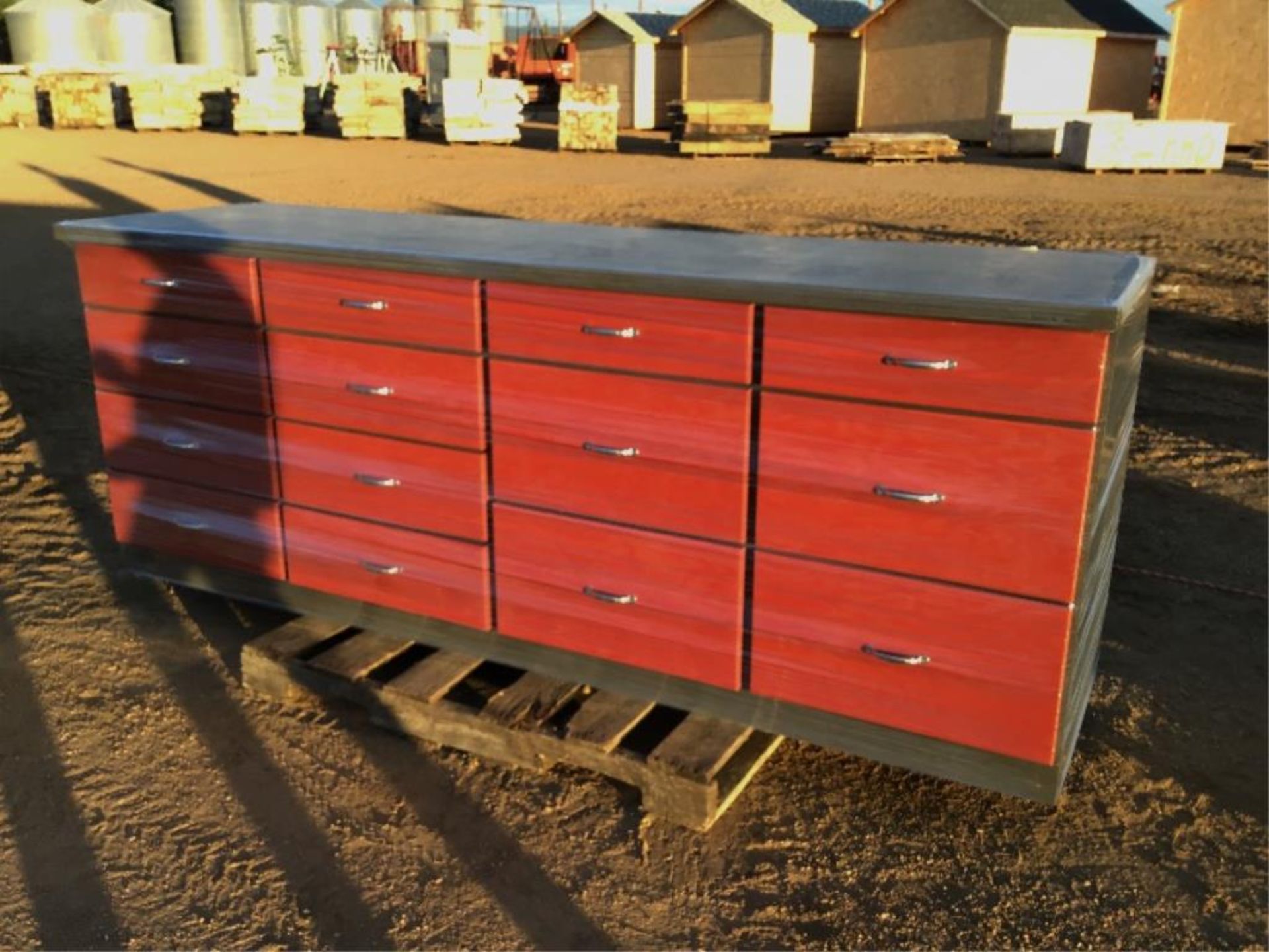 14-Drawer Shop Cabinet (Unused)