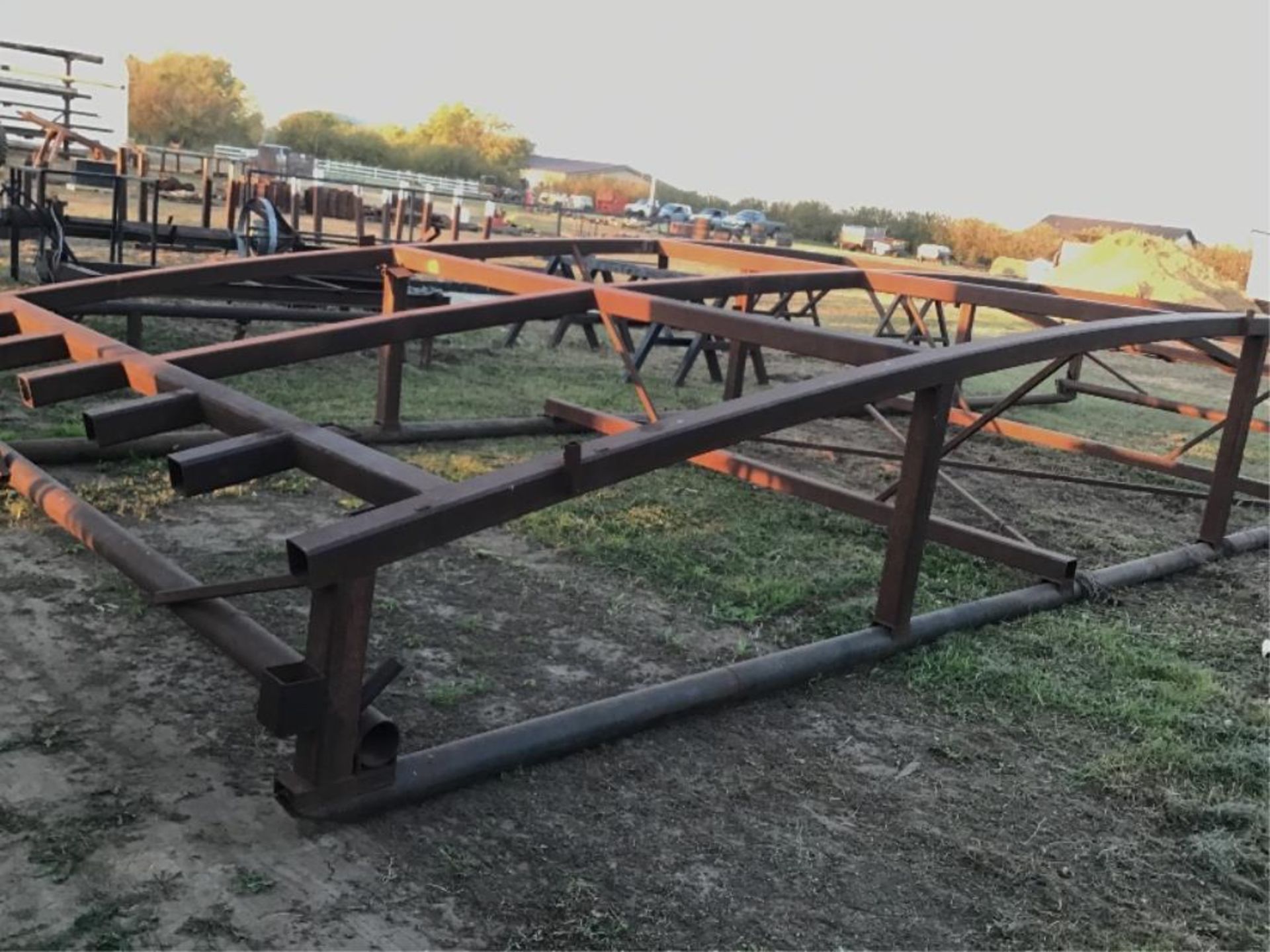 6400 Cube Frac Pond Manufacturing Jig 35Ft Long X 12Ft Wide - Image 2 of 2