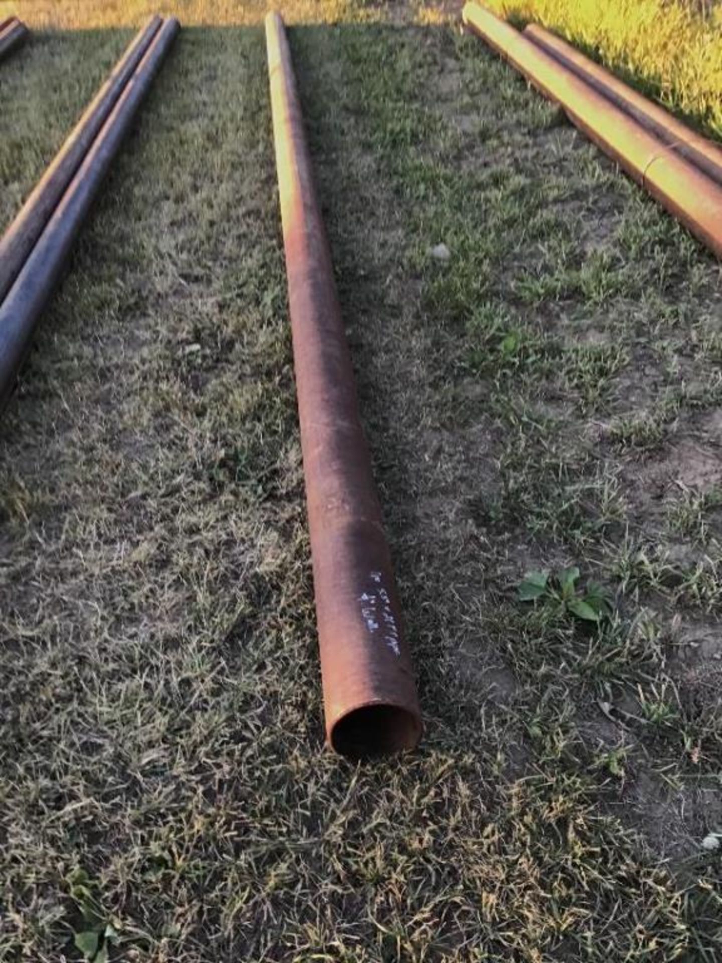 Lot of (1) 5.5in X 21Ft Pipe. 1/4in Wall Selling by the pc X 1.