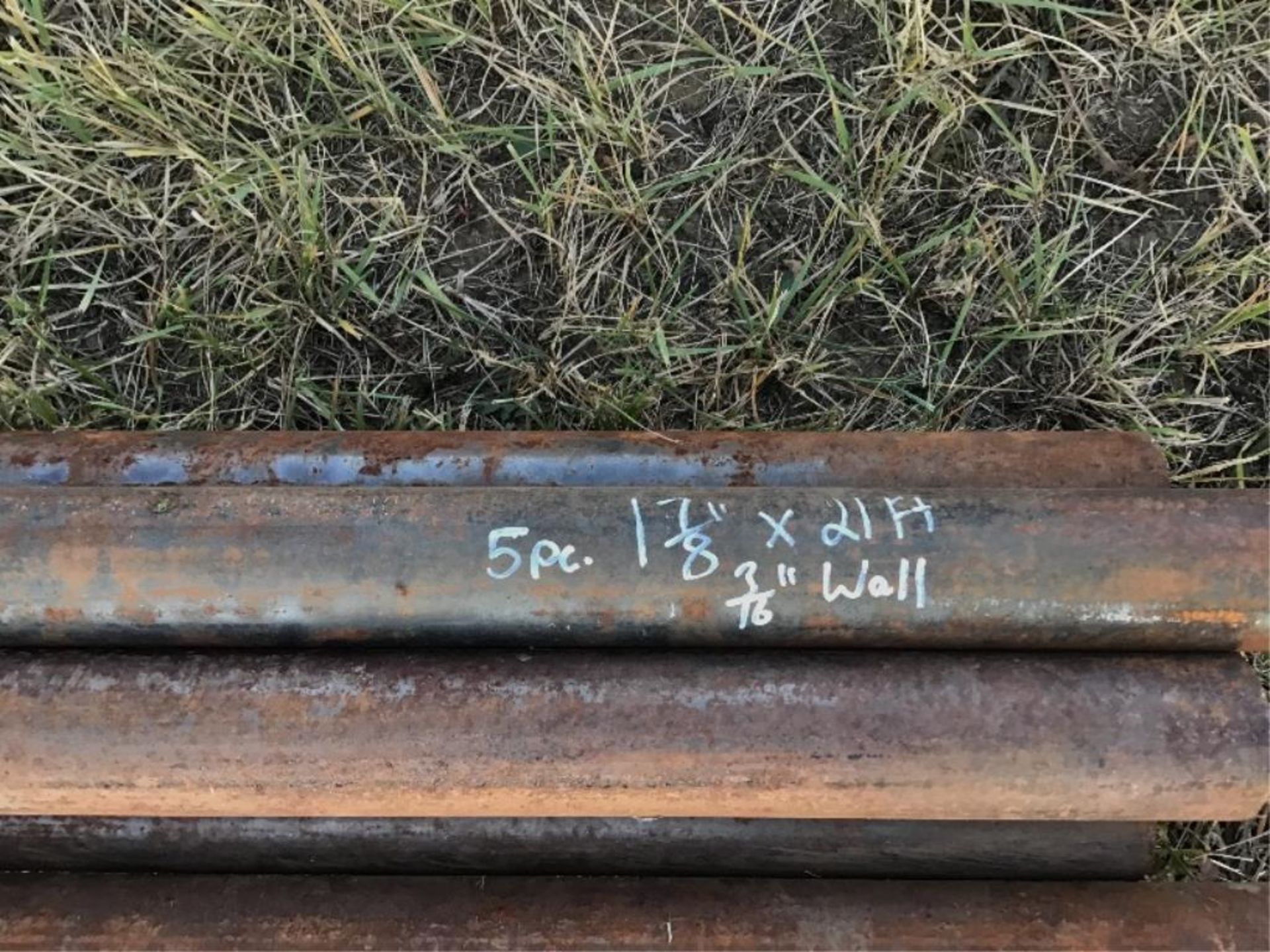 Lot of (6) 1 7/8in X 21Ft Pipe 3/16in Wall Selling by the pc X 6. - Image 2 of 2