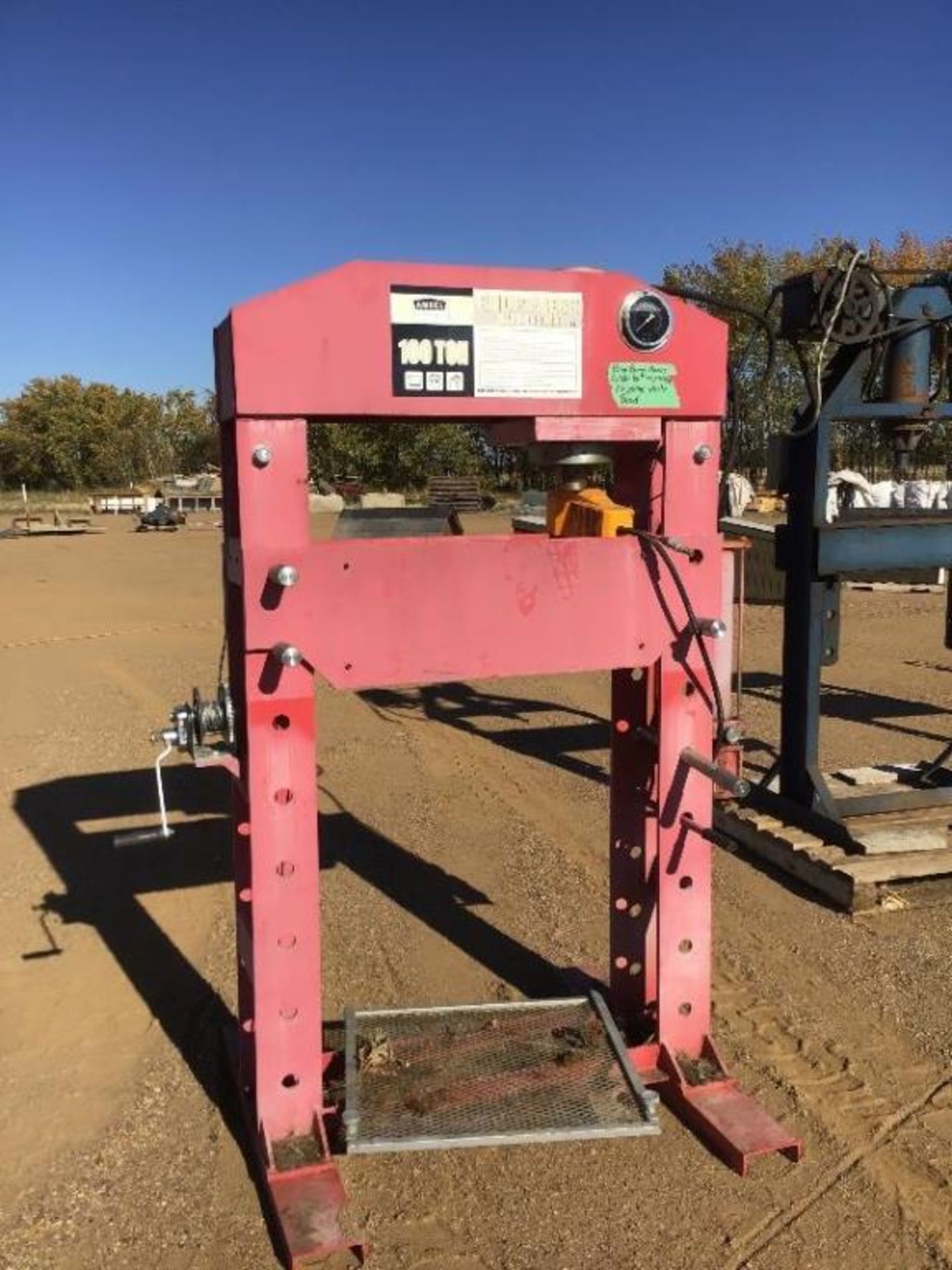 100 Ton Shop Press