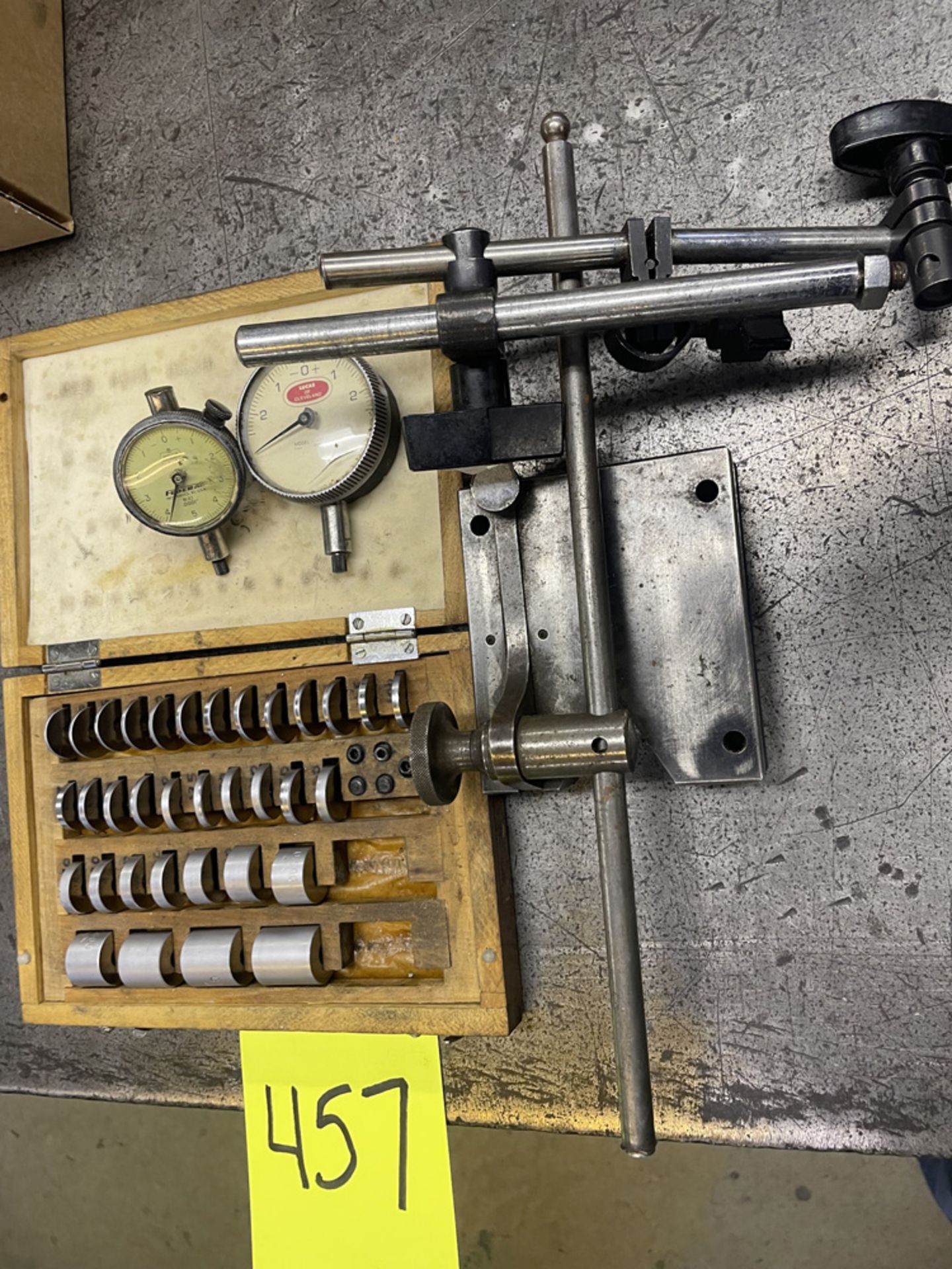 Lot Including: Round Joe Blocks, 2-Gages & 1-Adjustable Gage Stand - Image 4 of 4