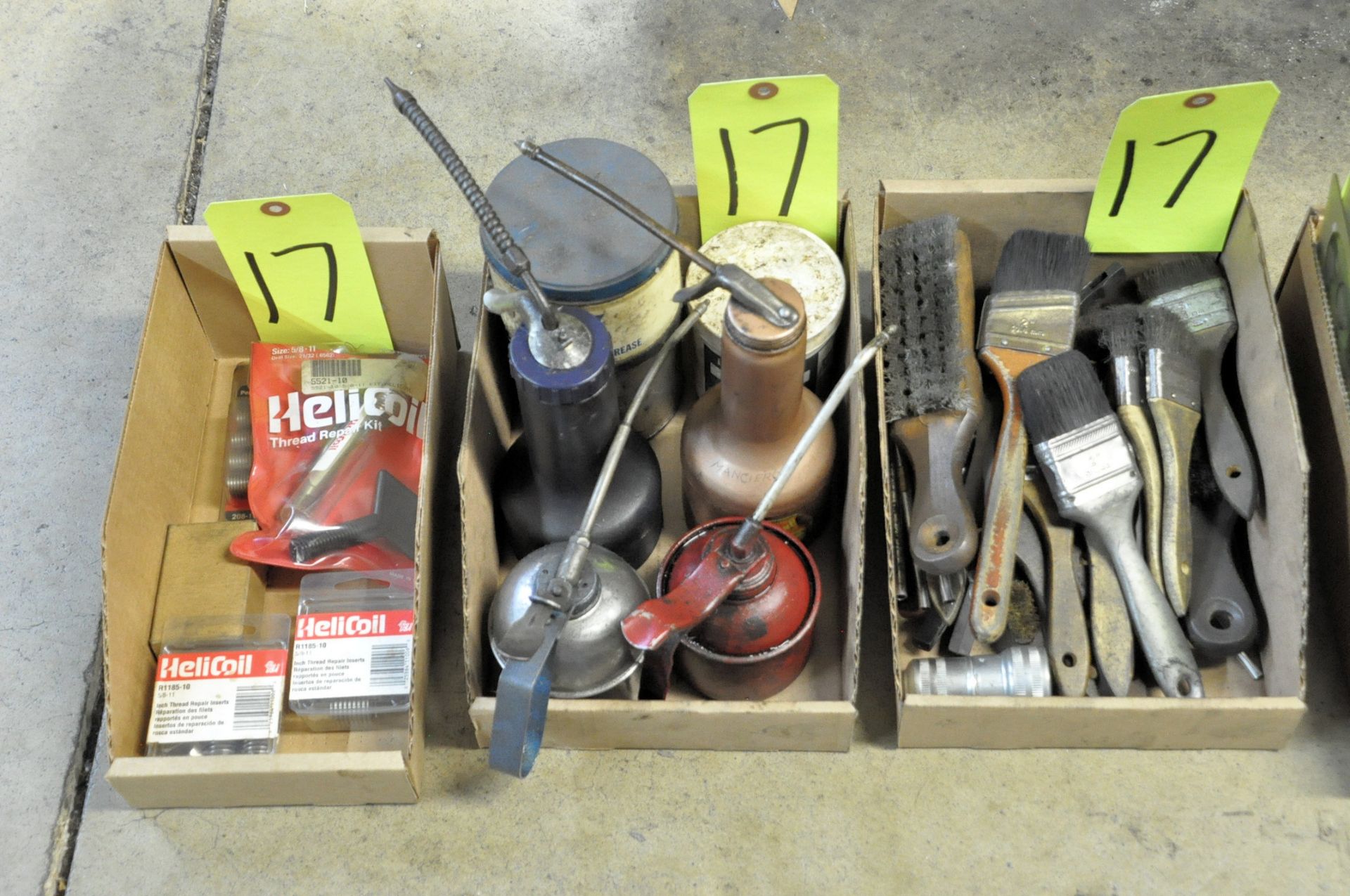 Lot-Fuses, Packing Paper, Oil Squirt Cans, Safety Gloves, Fire Blanket, Brushes, - Image 6 of 7