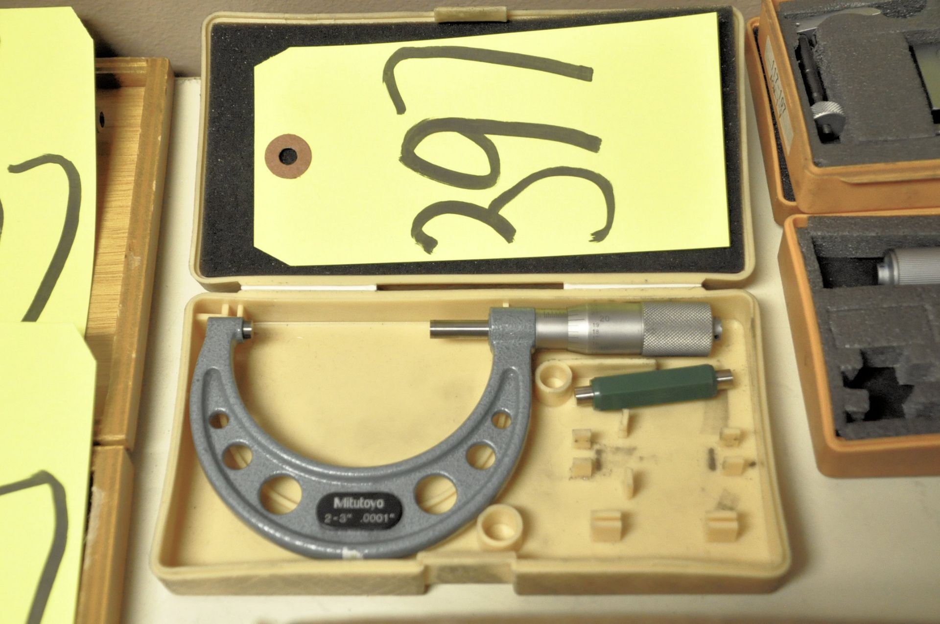 Lot-(1) Mitutoyo 6"-7", (1) 5"-6", (2) 4"-5", (1) 3"-4", and (1) 2"-3" Outside Micrometers - Image 5 of 5