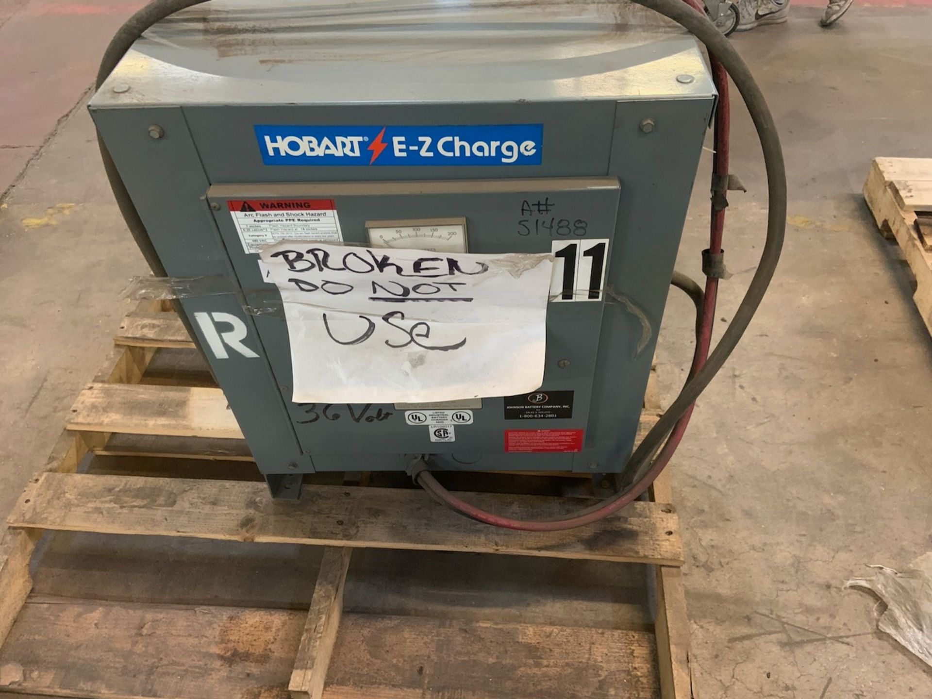Hobart 36 volt charger (Broken)