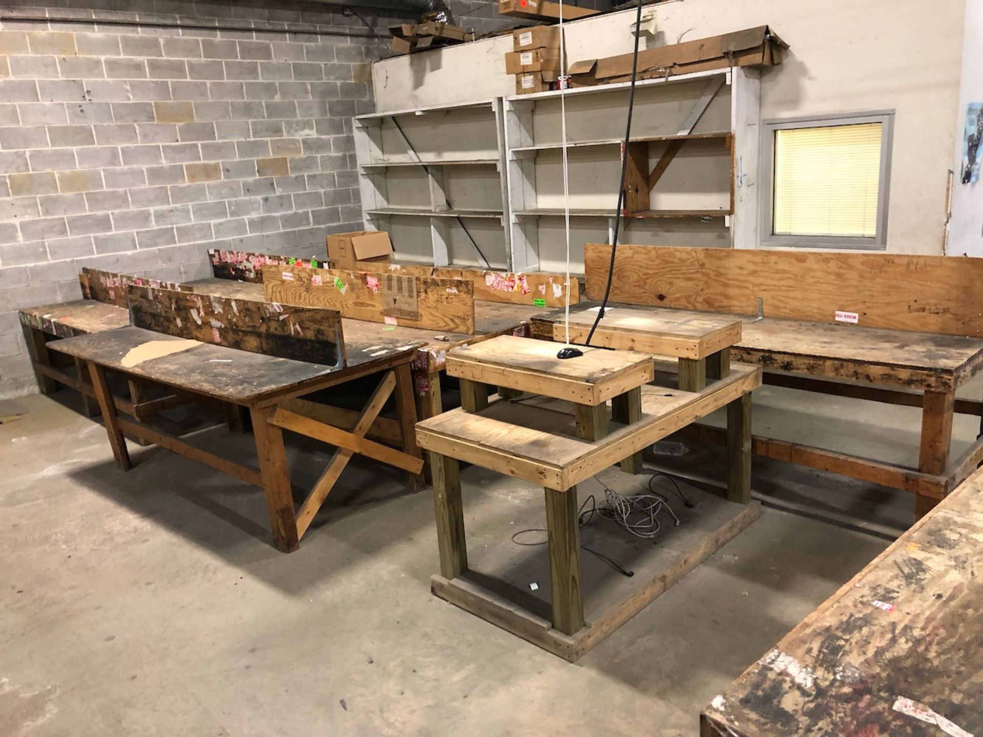 Wood Working Tables - Image 2 of 3