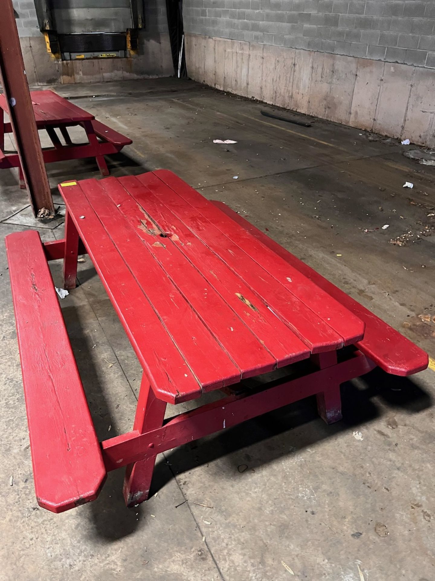 Picnic table 72" x 90" - Image 2 of 2