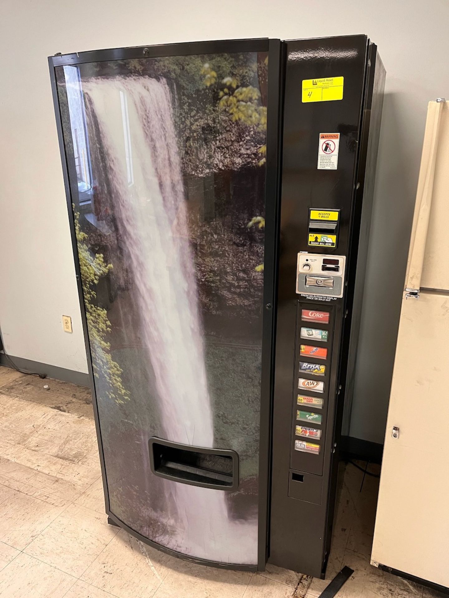 Soda vending machine