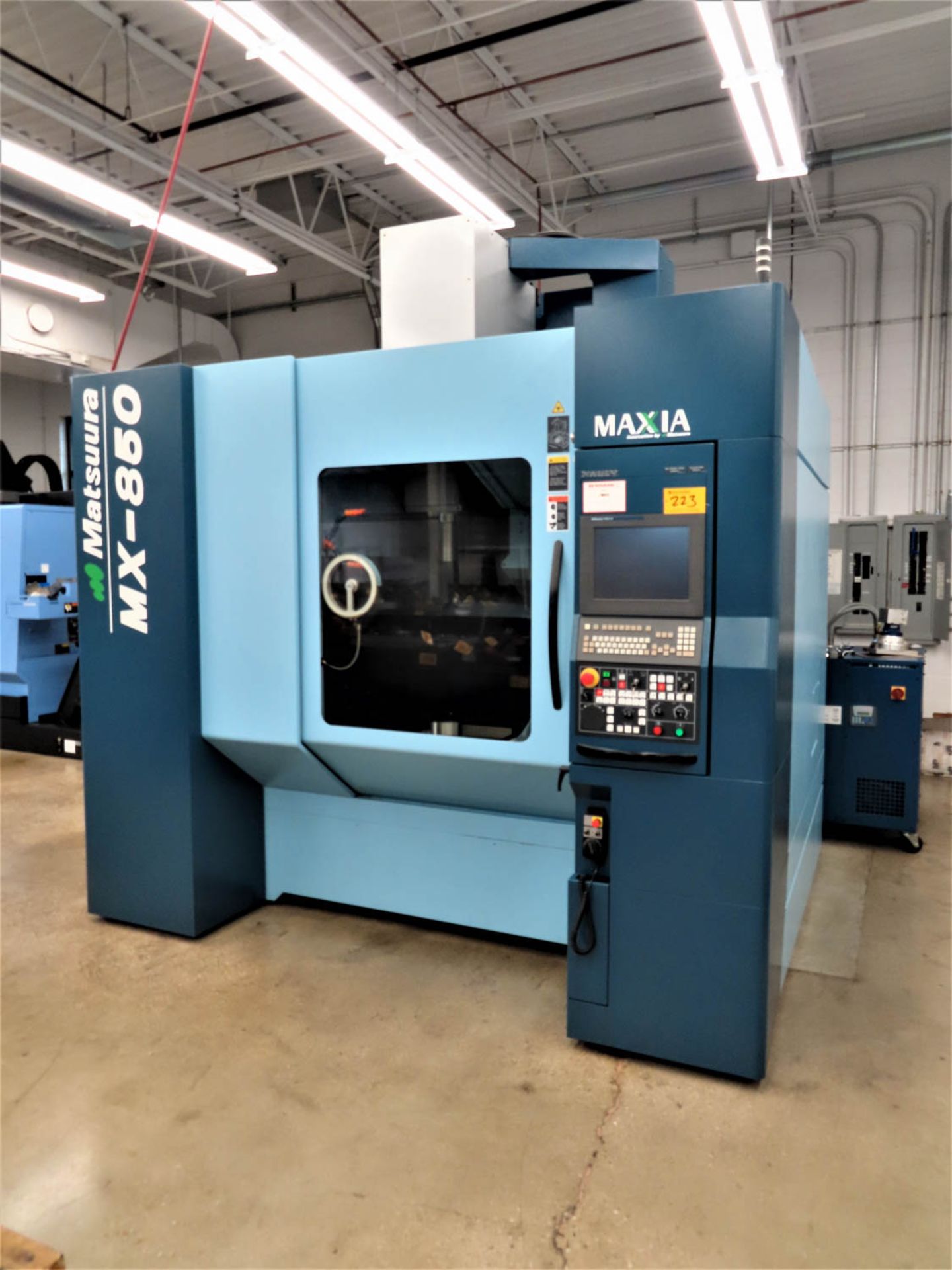 Matsuura MX-850 CNC 5-Axis CNC Vertical Machining Center, G-Tech 31i CNC, 19.68" Dia. (2014)