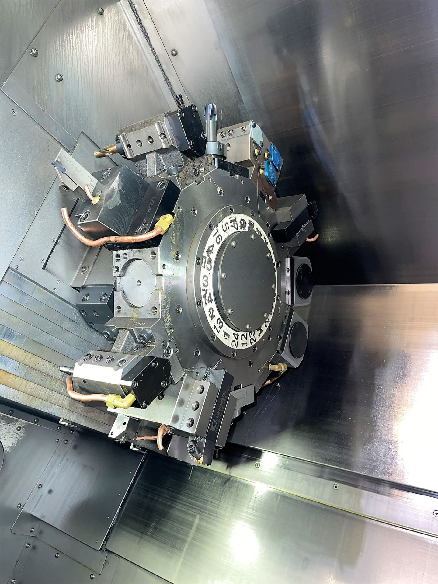 2012 Nakamura Super-Mill WY-250L 10-Axis CNC Turning/Milling Center, S/N N280204 - Image 6 of 22