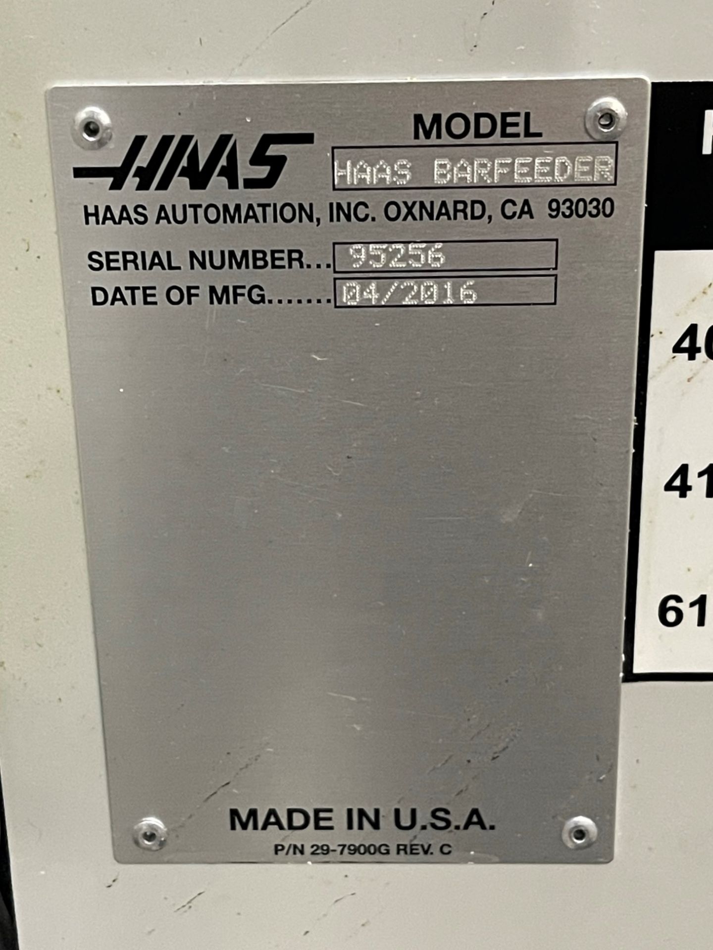 2016 Haas DS-30SS CNC Turning Center with Sub-Spindle and Live Milling, S/N 3105326 - Image 15 of 16