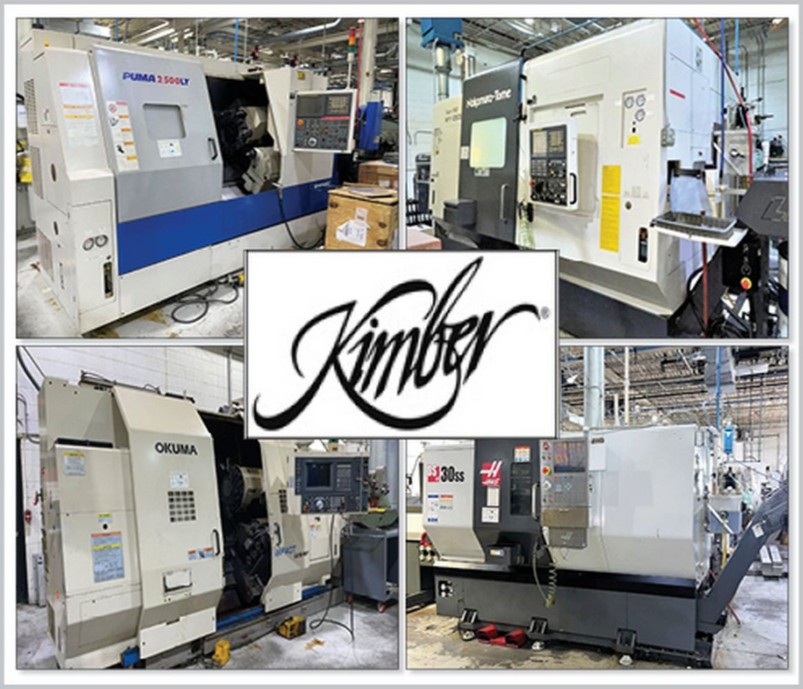 Rare Offering! Late Model Multi-Axis Turning & Machining Facility – Surplus to the Ongoing Needs of Kimber Mfg.