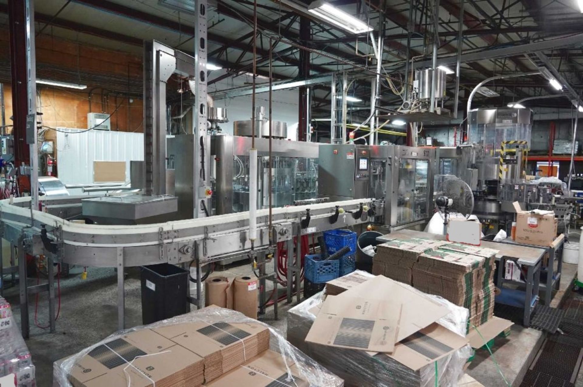 Bulk Lot - Complete 1,500-6,000 BPH Beer Bottle Filling, Capping, and Packing Line - Image 55 of 55