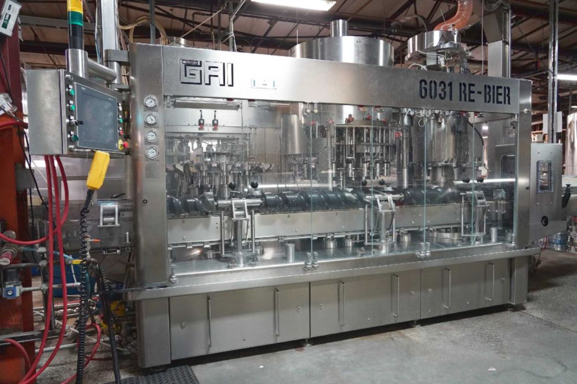 Bulk Lot - Complete 1,500-6,000 BPH Beer Bottle Filling, Capping, and Packing Line - Image 53 of 55