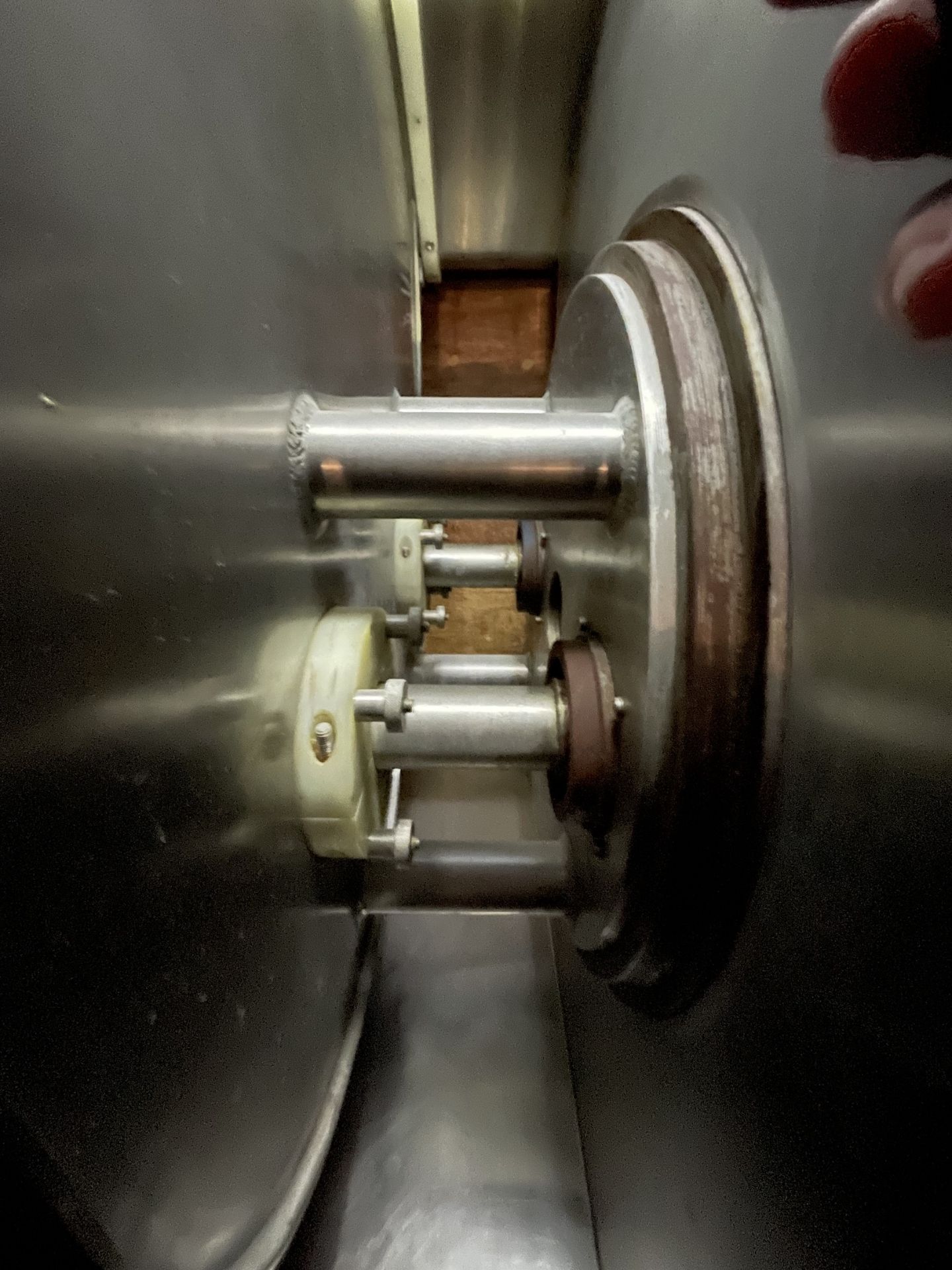 SHAFFER DOUBLE SIGMA ARM DOUGH HORIZONTAL MIXER, MODEL DSA-14, S/N 900423, APPROX. BOWL INTERIOR - Image 5 of 62