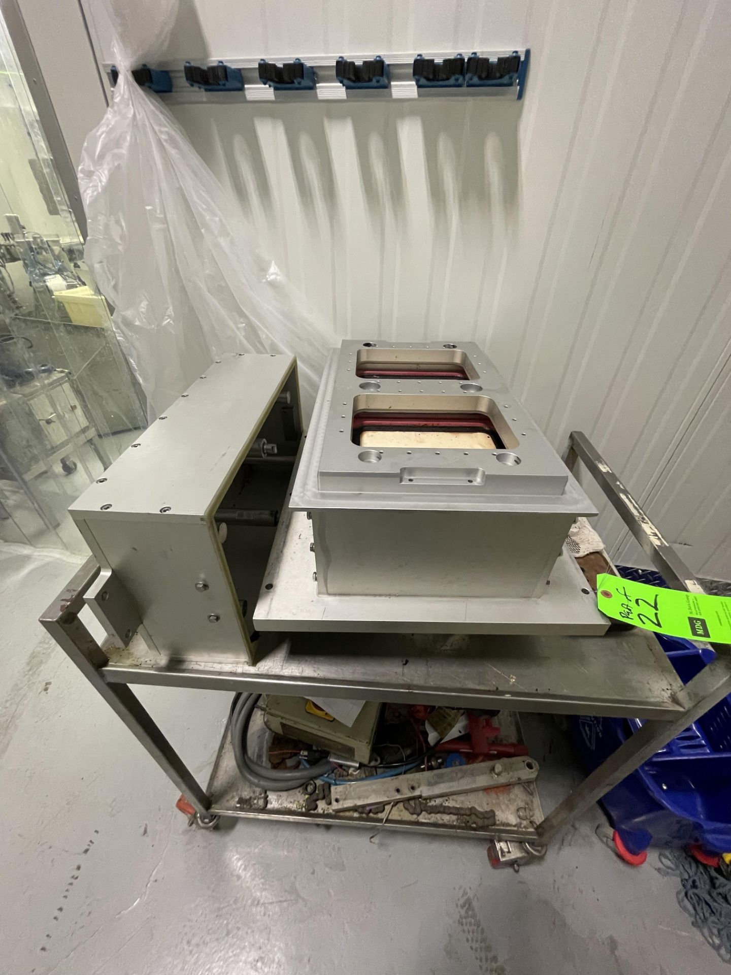 ORICS TRAY SEALER, MODEL MKP 3557, S/N PB-1000, WITH MAP NITROGEN GAS FLUSH, ALLEN BRADLEY - Image 49 of 54