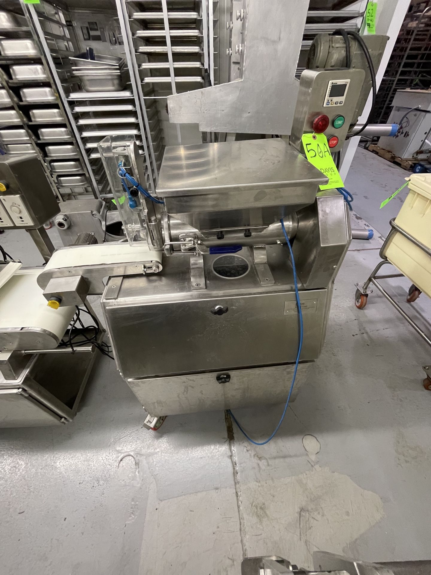 AKSAR TWIN-SCREW DOUGH DIVIDER / CHUNKER AND ROUNDER, PREVIOUSLY USED TO MAKE FALAFEL AND DOUGH - Image 2 of 23