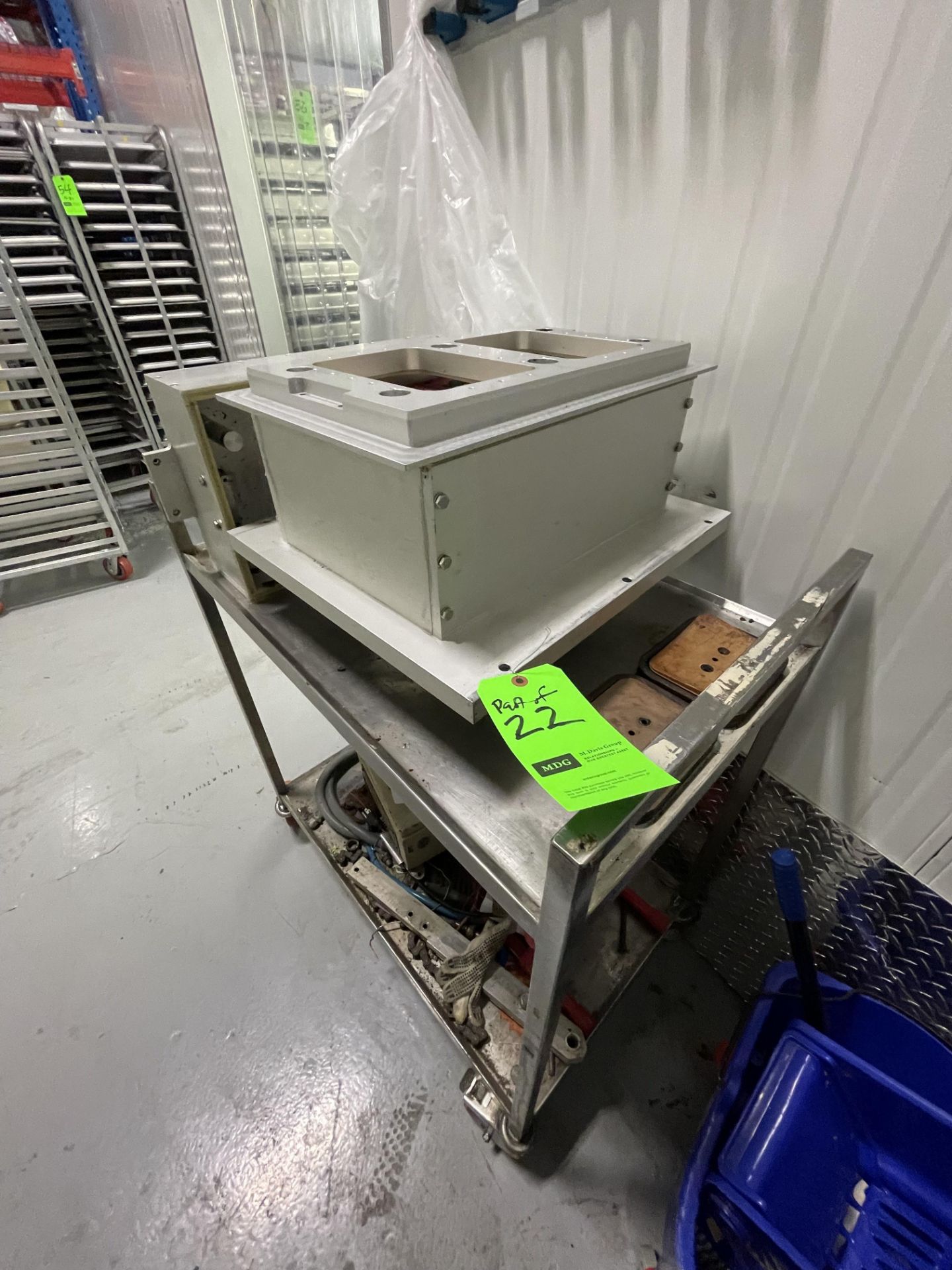 ORICS TRAY SEALER, MODEL MKP 3557, S/N PB-1000, WITH MAP NITROGEN GAS FLUSH, ALLEN BRADLEY - Image 52 of 54