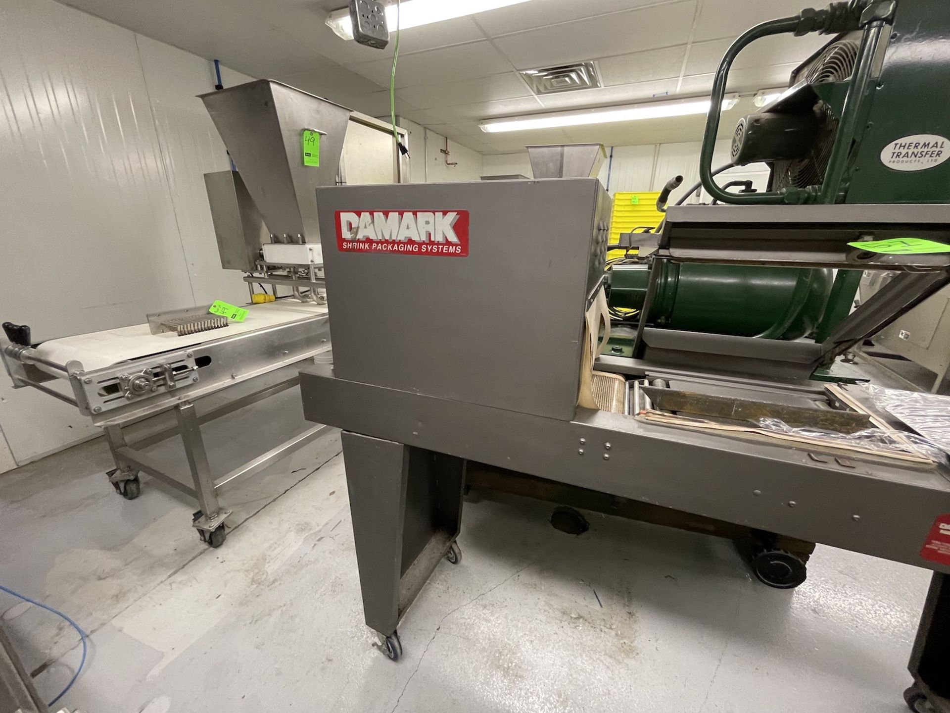 DAMARK L-BAR SEALER WITH SHRINK WRAP TUNNEL, MODEL MPC 1418 MAXI-PAK, APPROX. 12" W CONVEYOR, - Image 2 of 14