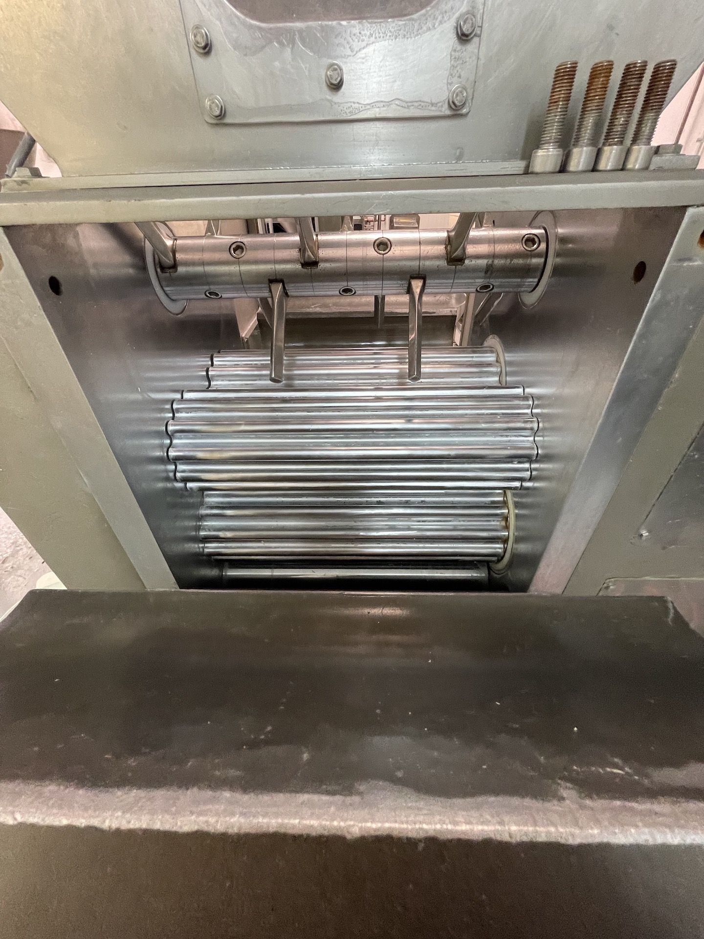 AGNELLI 540 MM S/S DOUGH SHEETER, REPORTED TO BE REFURBISHED IN 2018 (RECHROMED ROLLERS, NEW - Image 9 of 27