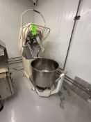 VMI SPIRAL MIXER, MODEL 170 AR, S/N 27934, 60 HP, 220 V