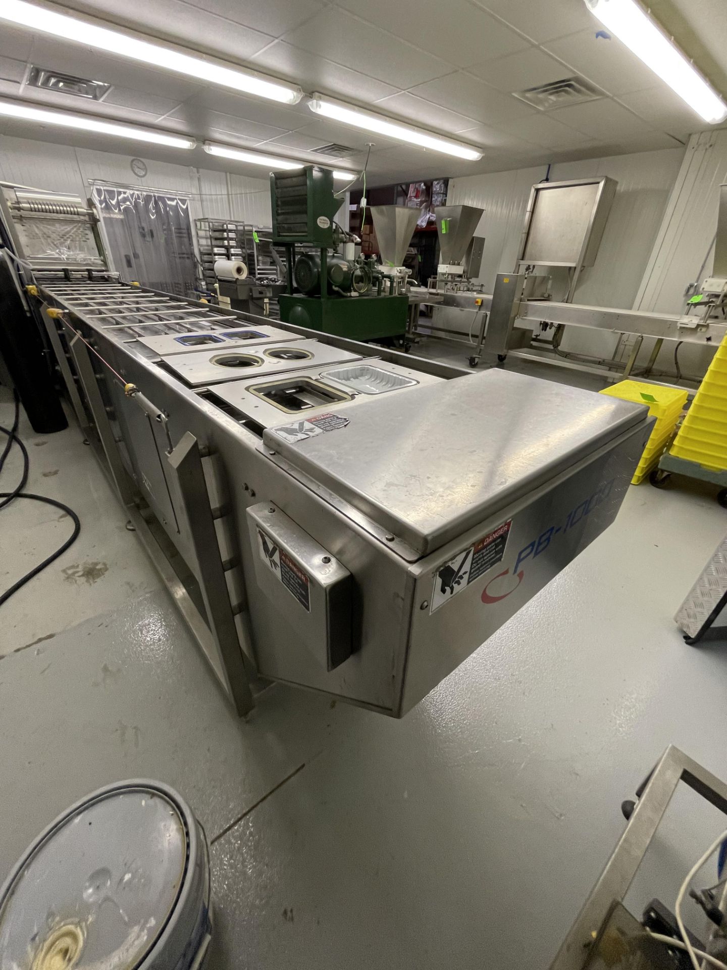 ORICS TRAY SEALER, MODEL MKP 3557, S/N PB-1000, WITH MAP NITROGEN GAS FLUSH, ALLEN BRADLEY - Image 27 of 54