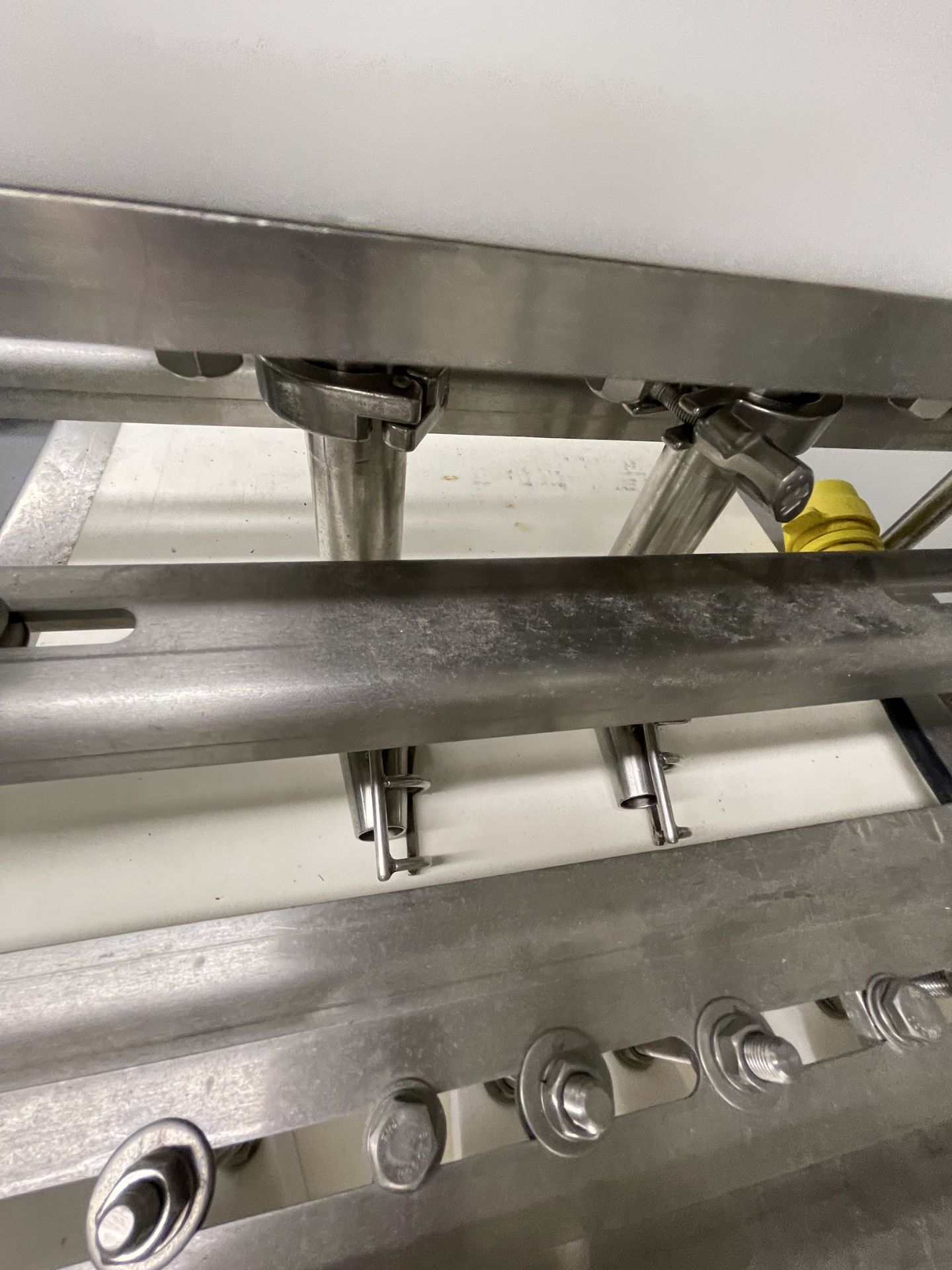 MBC FOOD MACHINERY CORP MANICOTTI AND LASAGNE LINE, 16-VALVE SAUCE APPLICATOR, EQUIPPED WITH - Image 7 of 39