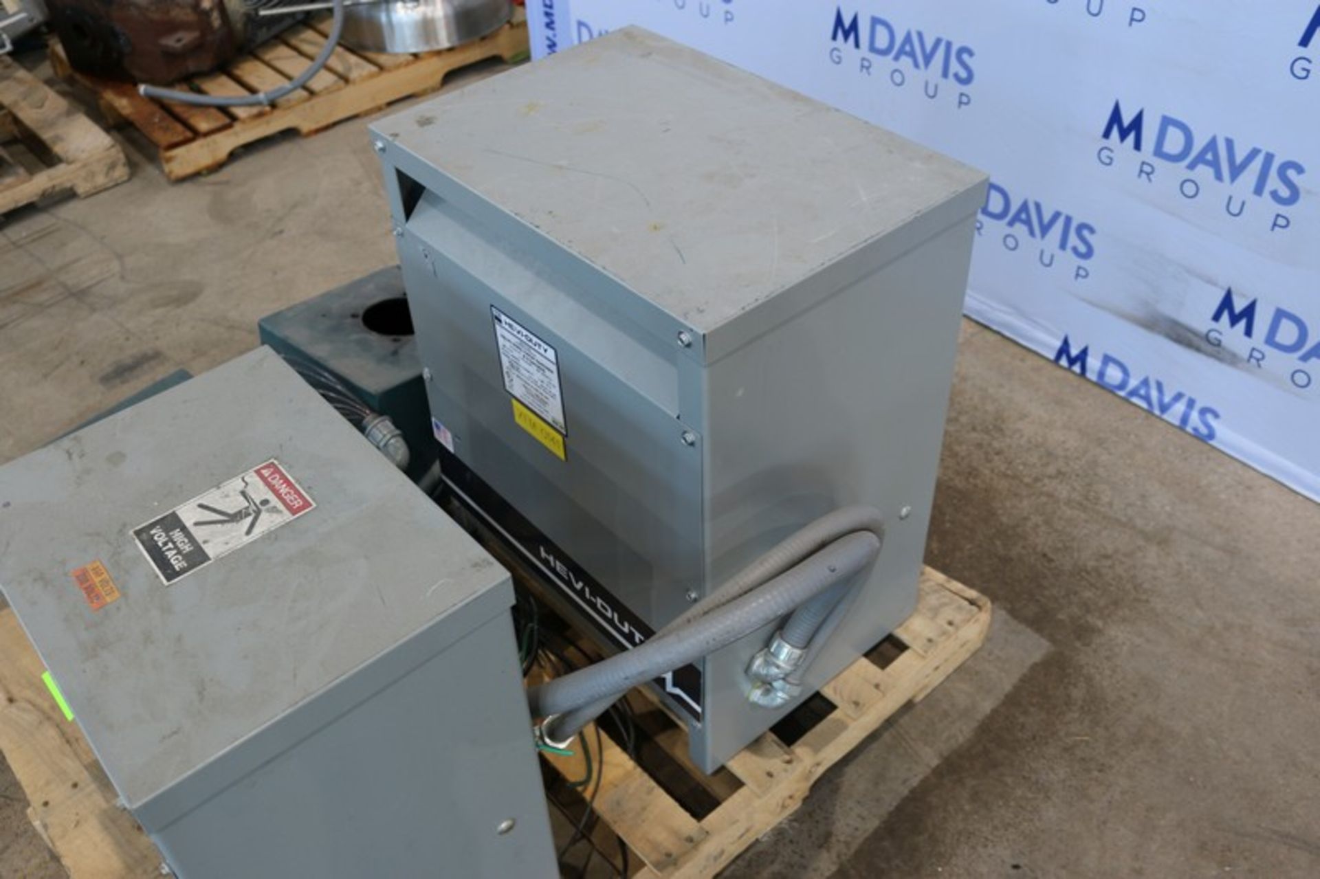 (1) HEVI-DUTY General Purpose Transformer, Cat. No. T5H15S, H.V. 480 Delt, 3 Phase, & (1) HEVI- - Bild 6 aus 7