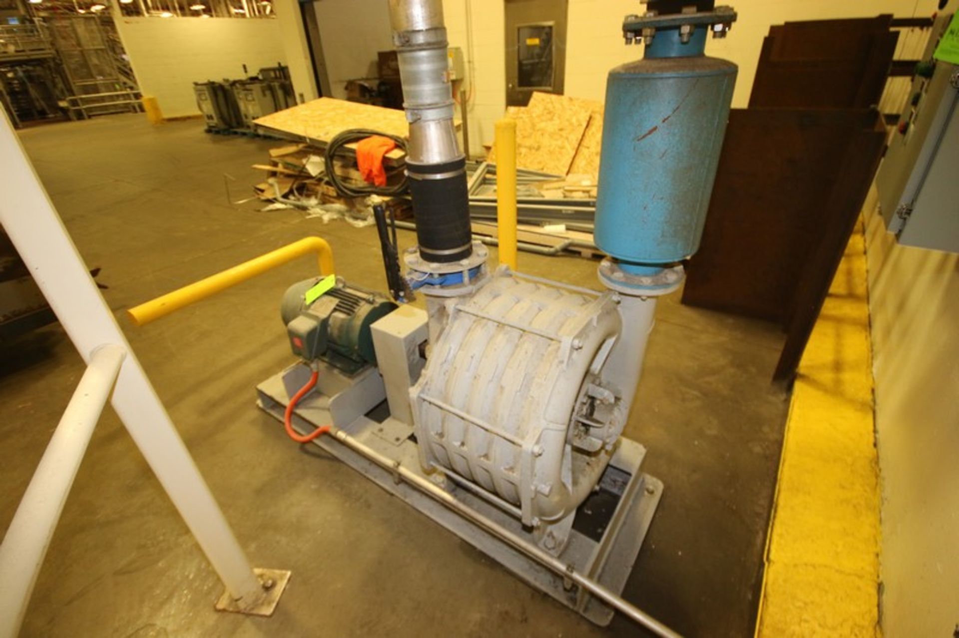 Nu-Con Dust Collection System,with Rotary Star Valve Bottom Discharge, M/N RV-02/1hp, S/N N05037- - Image 4 of 9