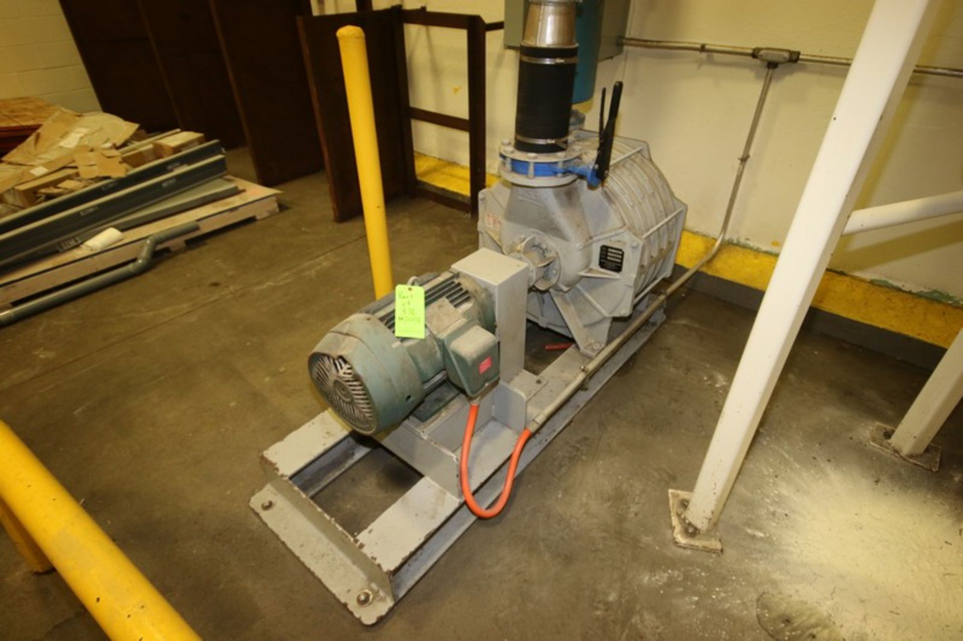 Nu-Con Dust Collection System,with Rotary Star Valve Bottom Discharge, M/N RV-02/1hp, S/N N05037- - Image 2 of 9