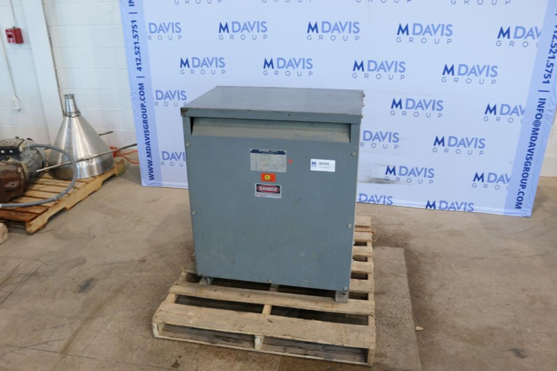 Sorgel Electric Corp. Transformer, S/N S-07699-6, Cat. No. TD3075H-36, 75 KVA(INV#82293)(Located @