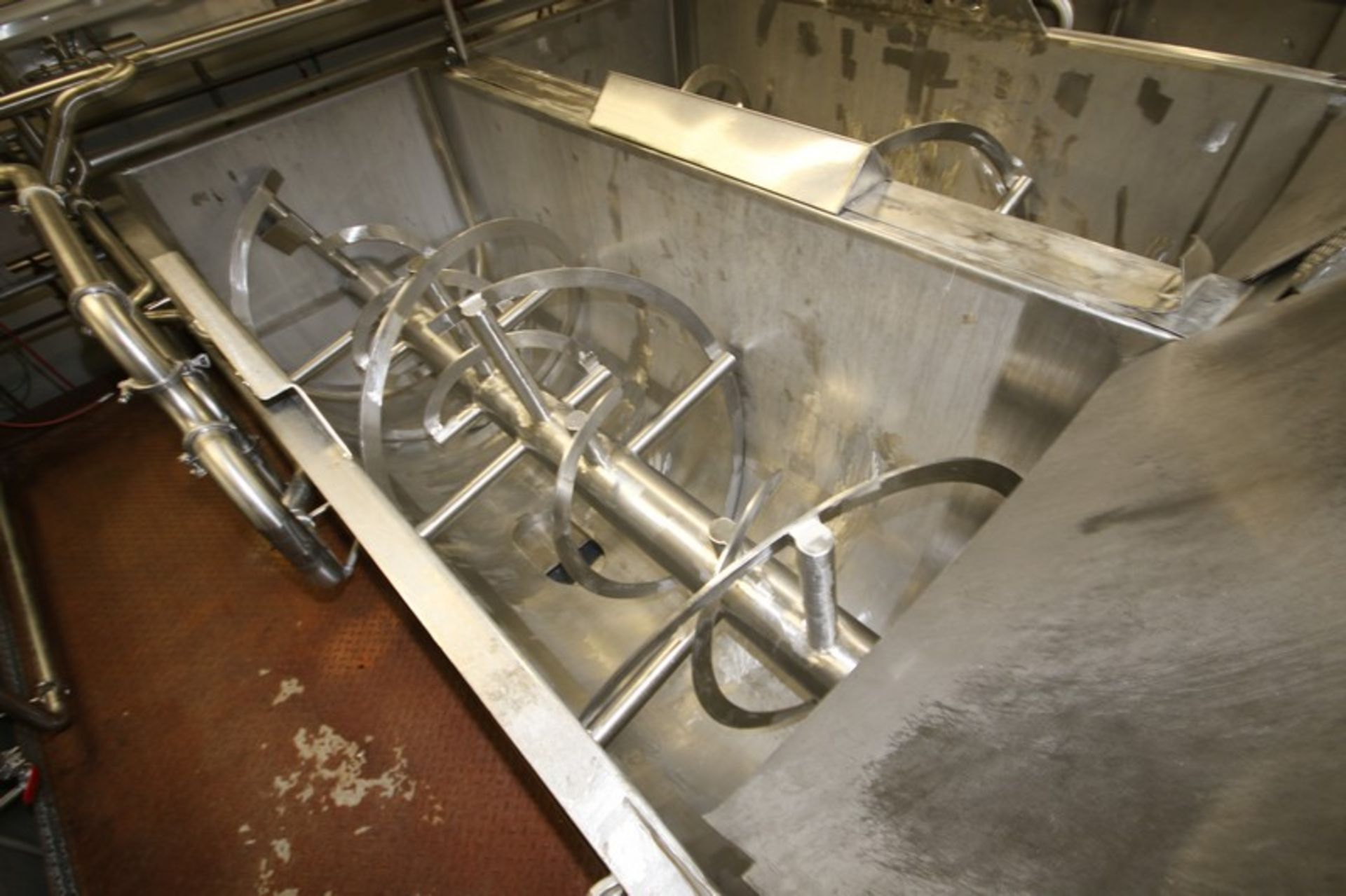 14,000 lb. S/S Ribbon Blender, with 75 hp Motor, 460 Volts, 3 Phase, Internal Blending Compartment - Image 5 of 17