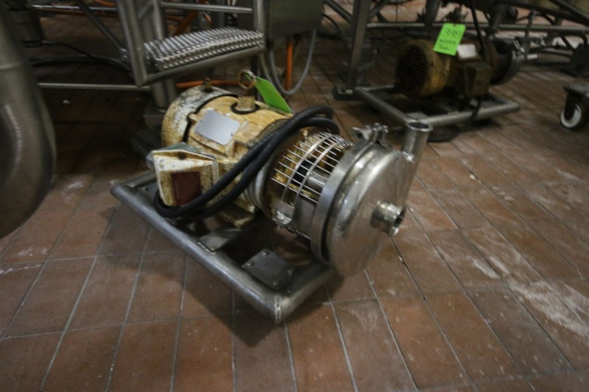 Puriti 5 hp Centrifugal Pump, M/N C218, S/N 212866 97, with Reliance 1755 RPM Motor, 208-230/460 - Image 3 of 5