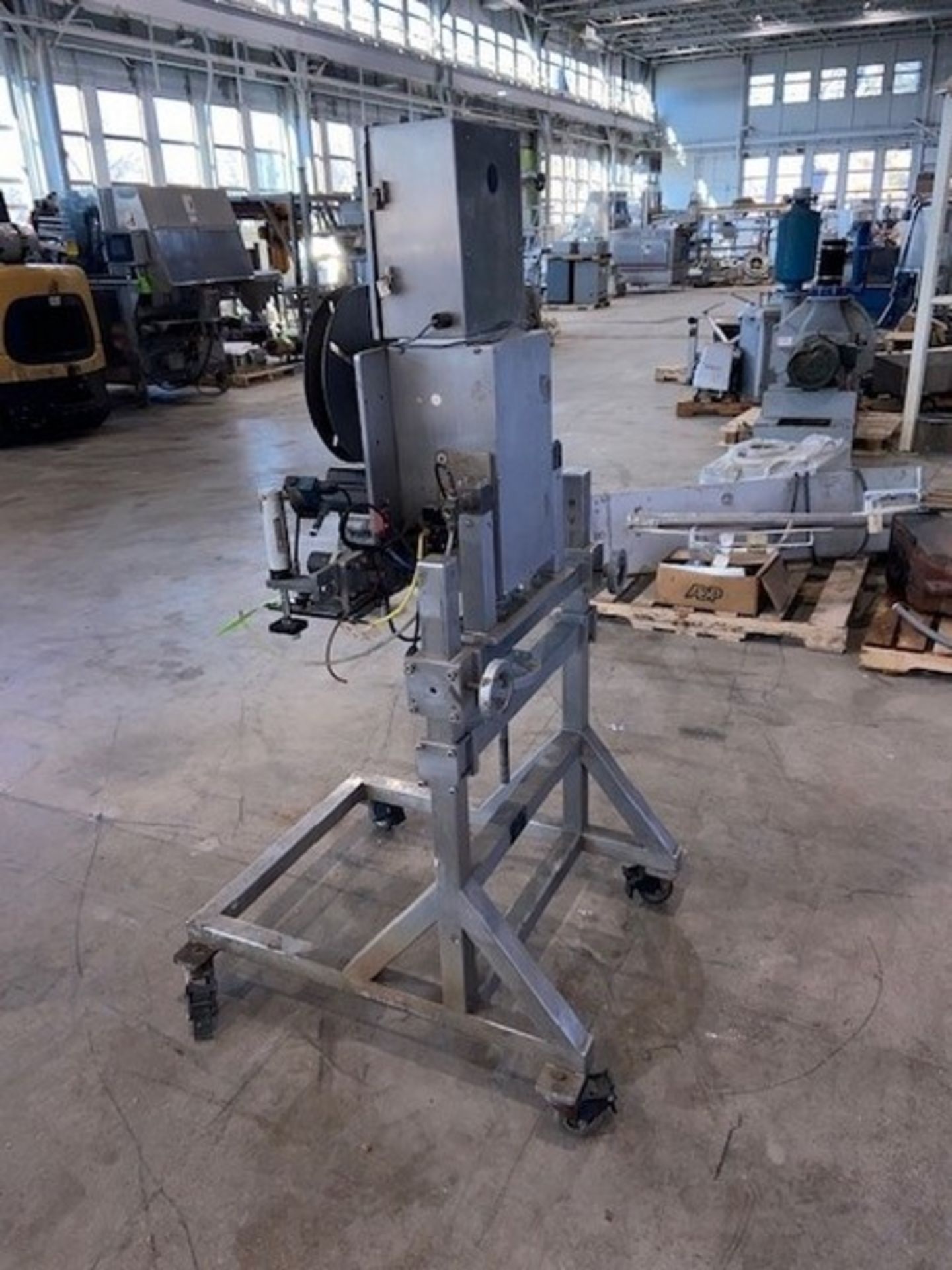 Labeling Systems Inc. Labeler, M/N 1961S, S/N 170261R, Mounted on S/S Portable Frame (INV#80095)( - Bild 4 aus 7