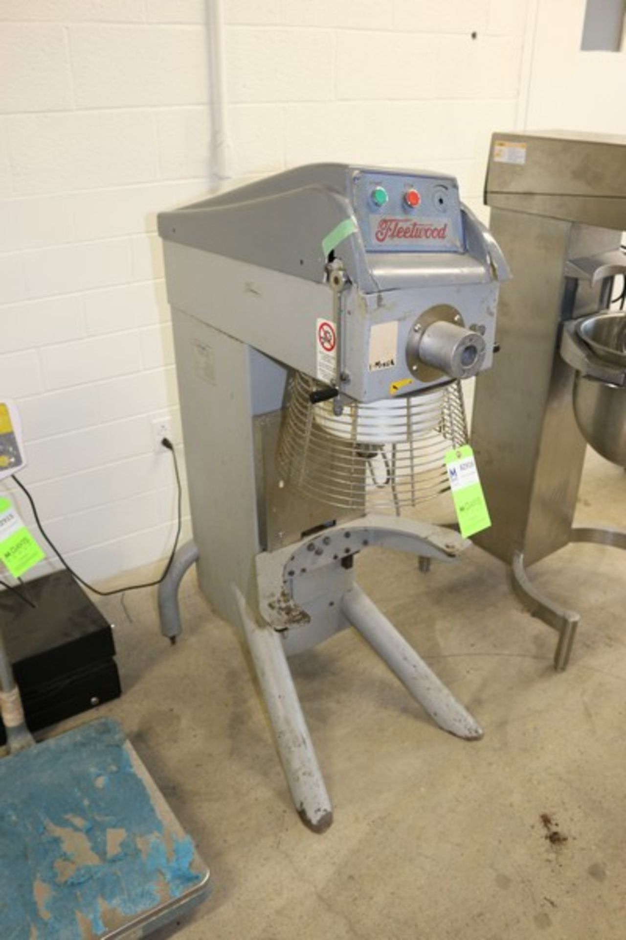 Star Mix S.R.L. Bakery Mixer,M/N PL30HA, S/N 324293, Weight 480 kg, with 2 hp Motor (NOTE: Missing - Image 2 of 5