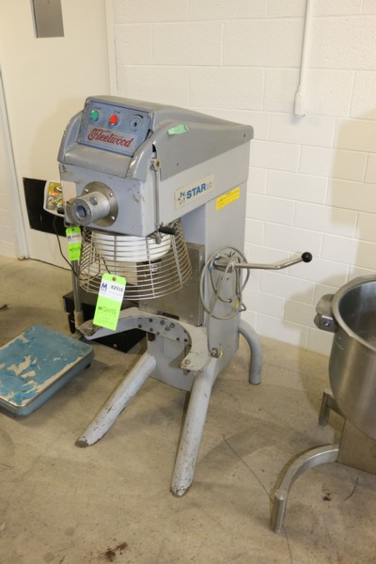 Star Mix S.R.L. Bakery Mixer,M/N PL30HA, S/N 324293, Weight 480 kg, with 2 hp Motor (NOTE: Missing