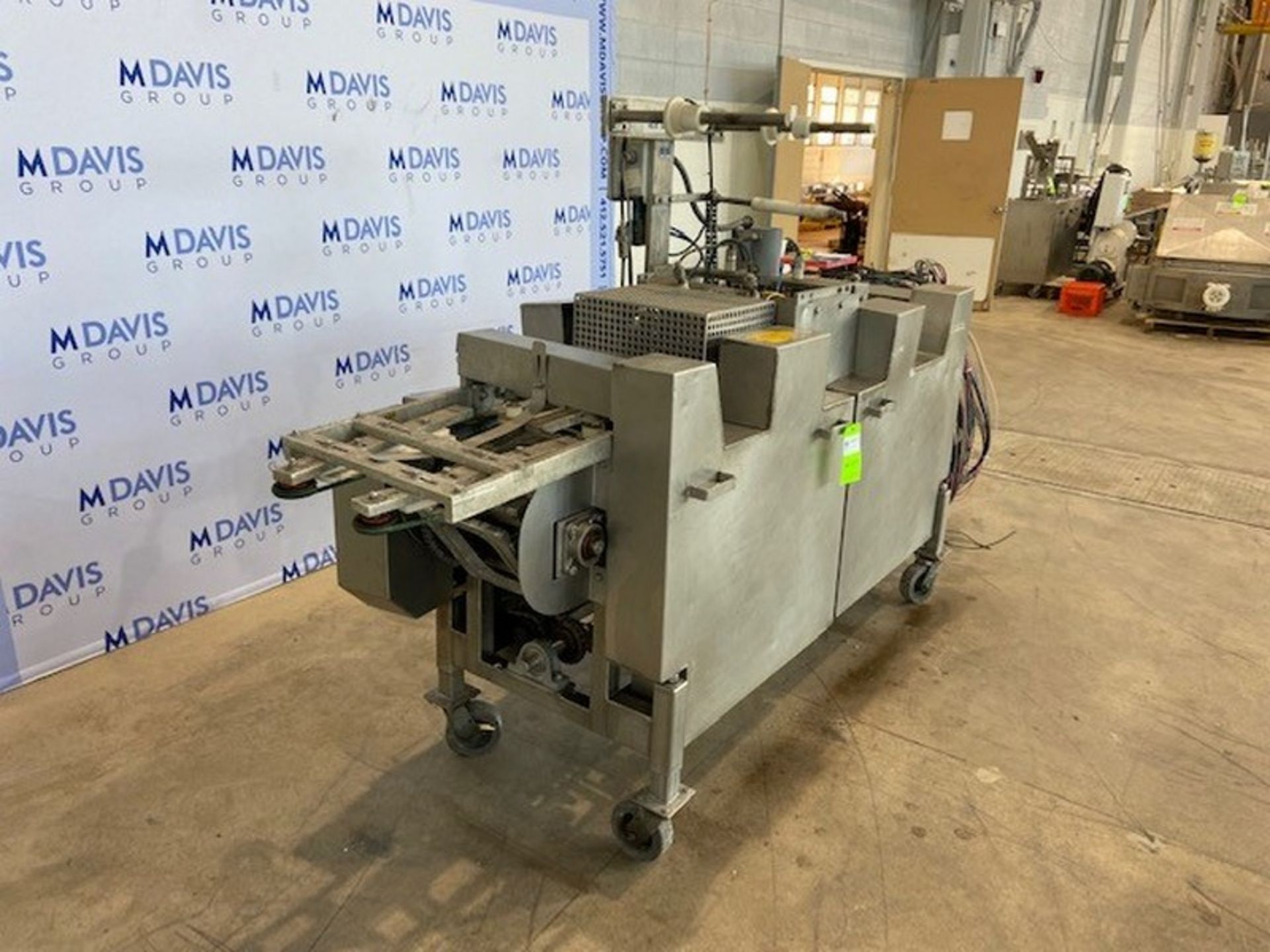 S/S Tray Sealer,with Aprox. 9-1/2" L x 6" W Mold, Mounted on S/S Portable Frame (INV#68357) (LOCATED - Image 6 of 9