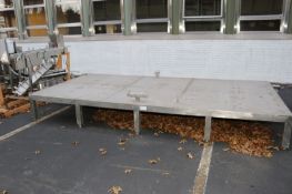 S/S Platform, Overall Dims.: Aprox. 161" L x 78-1/2" W x 20" H (Platform to Ground with Some Hand