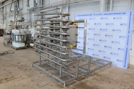 S/S Pasteurization Skid, Includes APV 3-Section Plate Heat Exchanger, M/N SP250-S, S/N 20332, with
