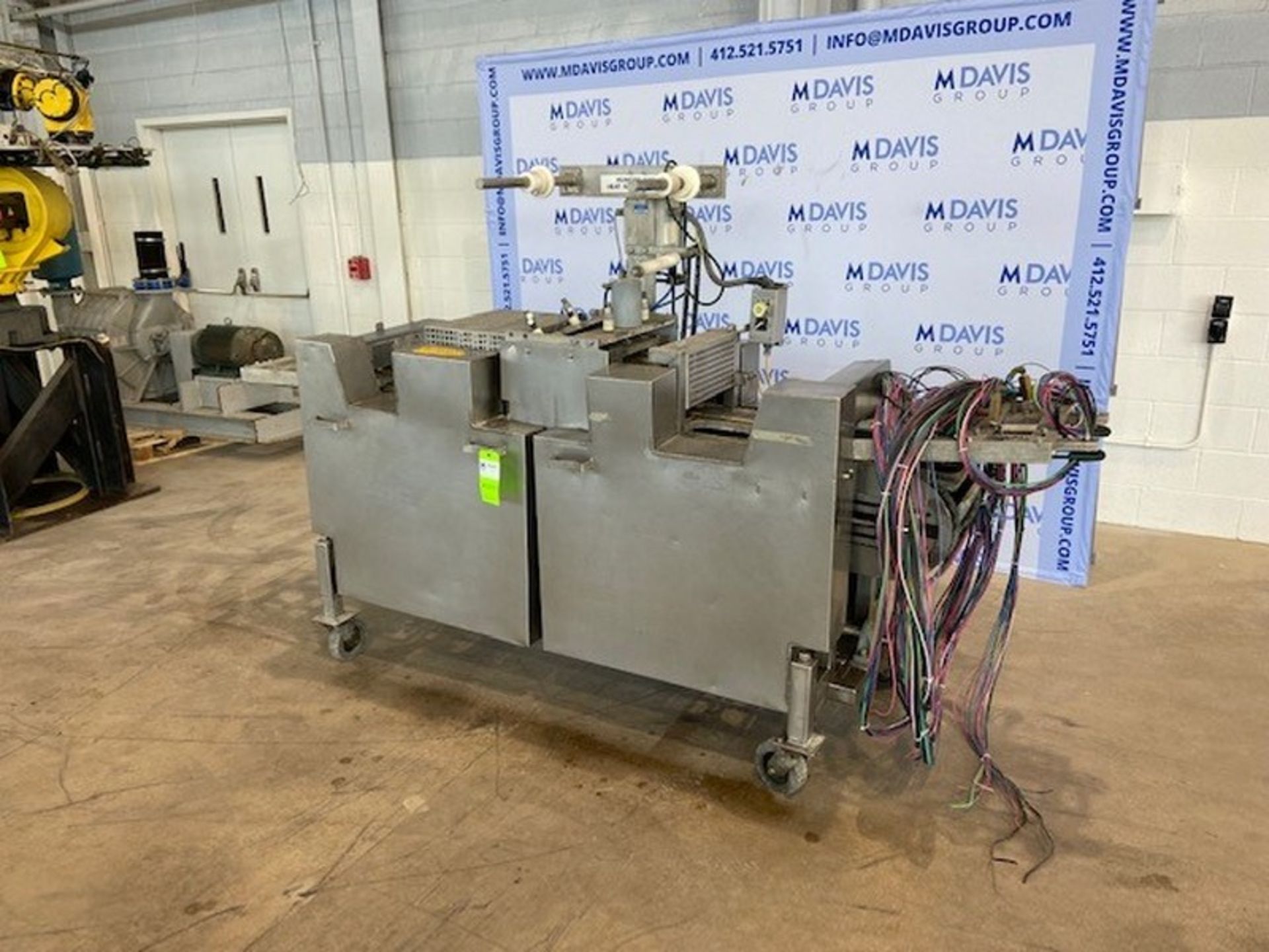 S/S Tray Sealer,with Aprox. 9-1/2" L x 6" W Mold, Mounted on S/S Portable Frame (INV#68357) (LOCATED - Image 2 of 9