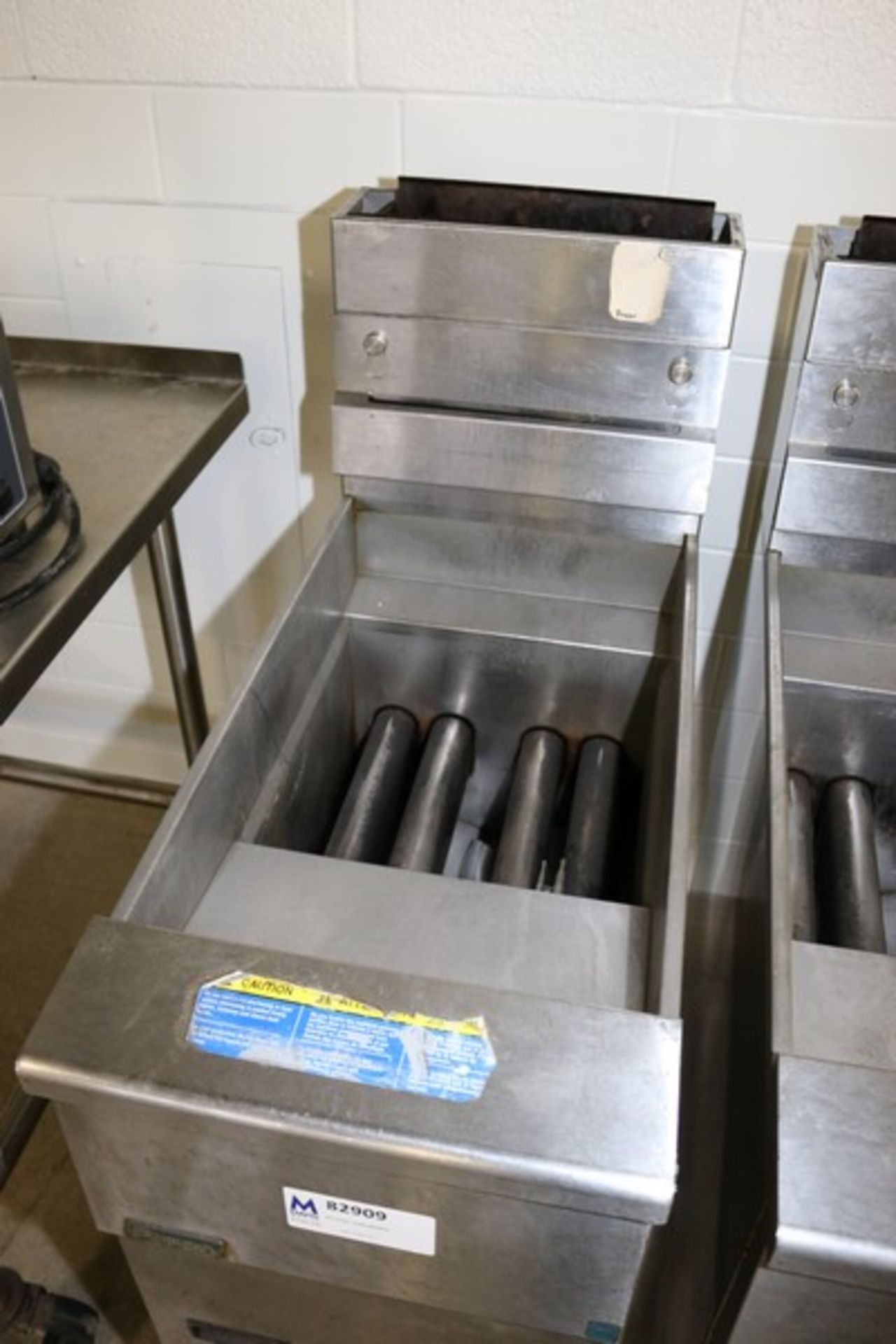 Pitco S/S Fryer,Mounted on Casters (NOTE: Missing Frying Baskets) (INV#82909)(Located @ the MDG - Image 3 of 3